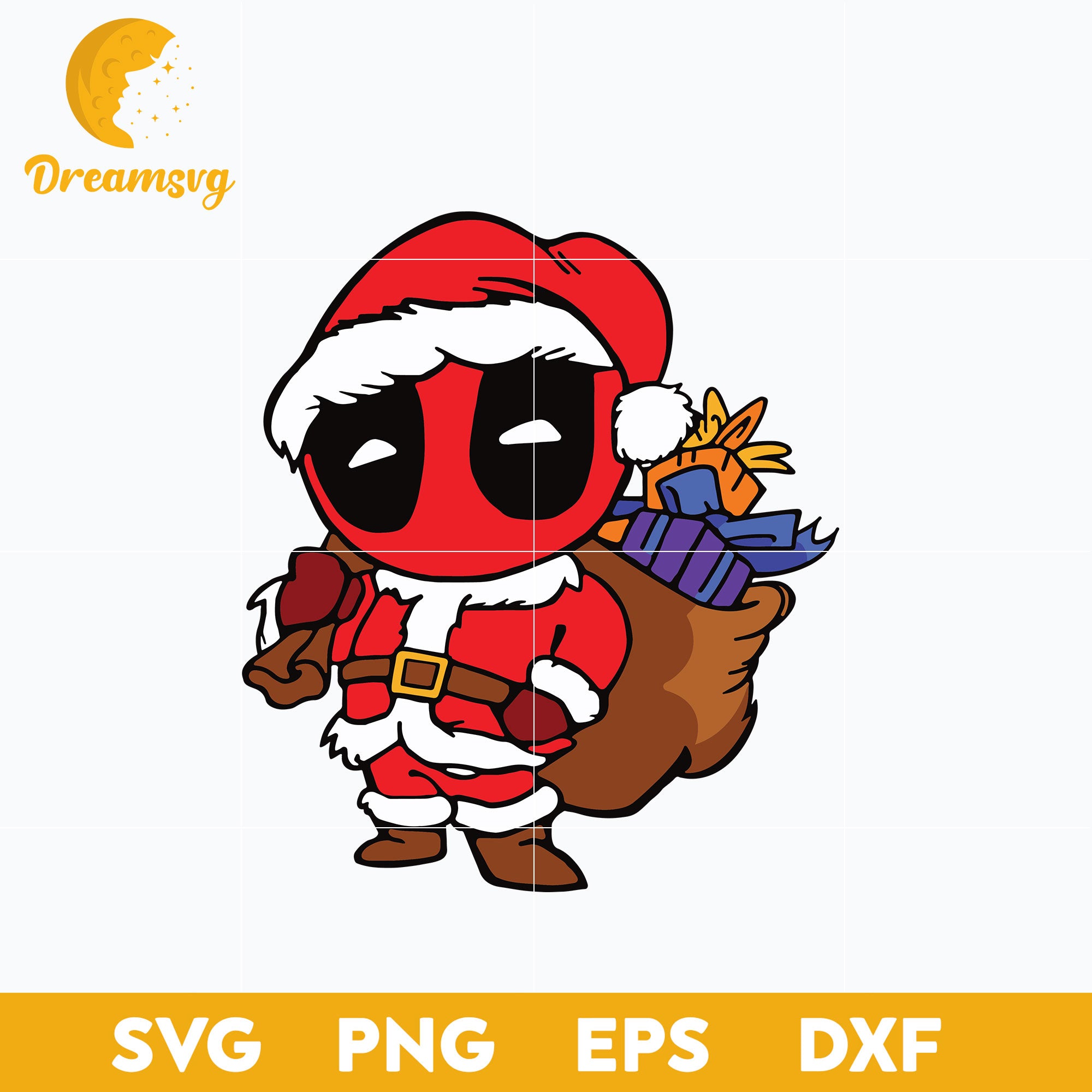 Ho Ho Ho Christmas Svg,Cartoon Svg, Christmas Svg, Gift SVg