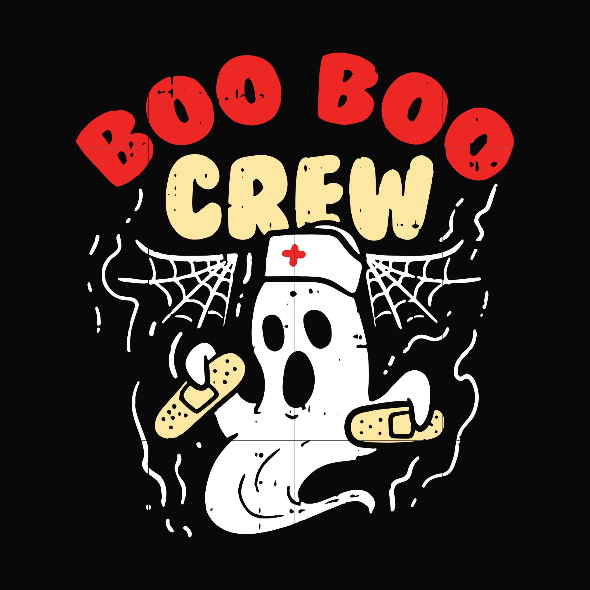 Boo boo crew svg, png, dxf, eps digital file HLW0100 – DreamSVG Store