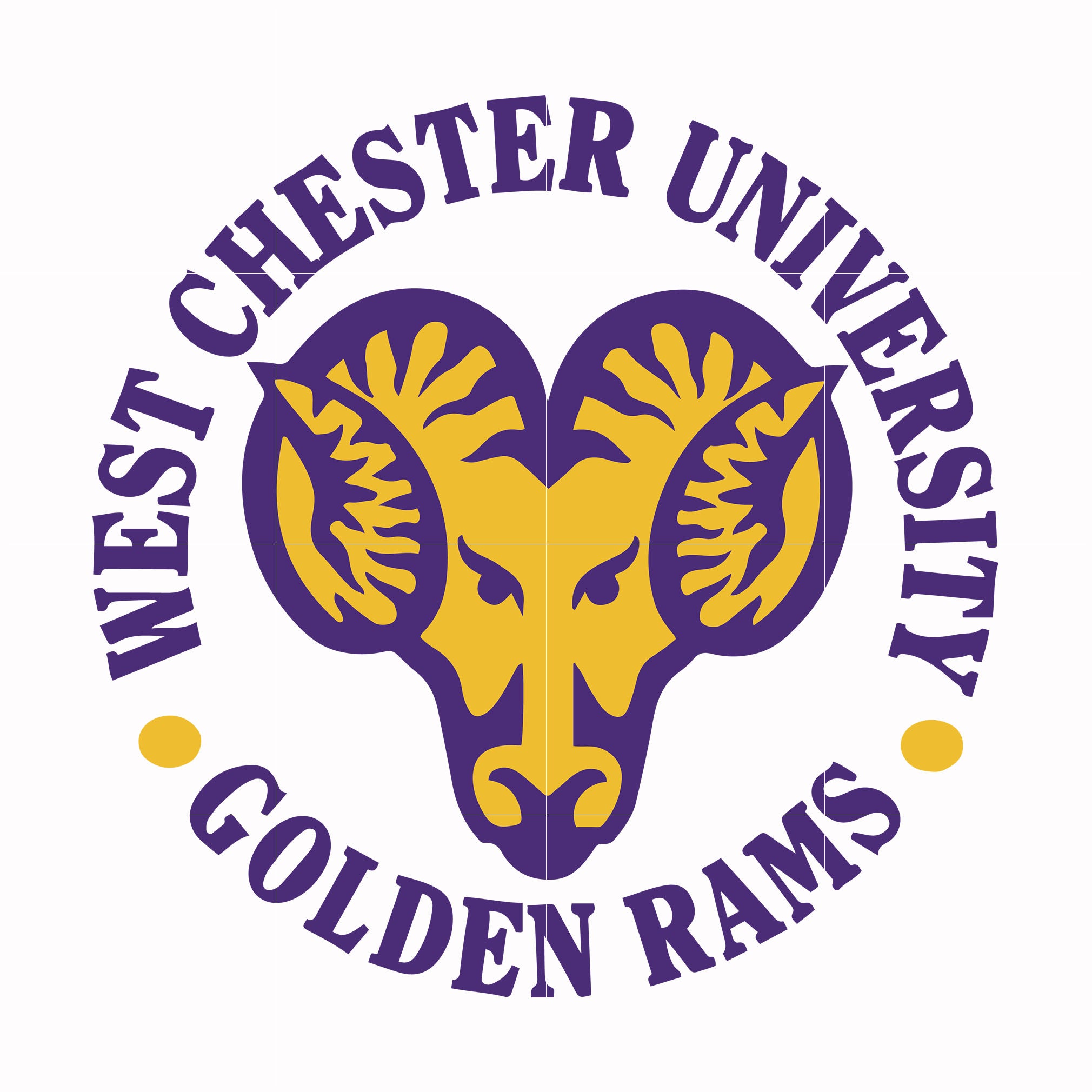 West Chester University svg, png, dxf, eps file NCAA0000341 DreamSVG