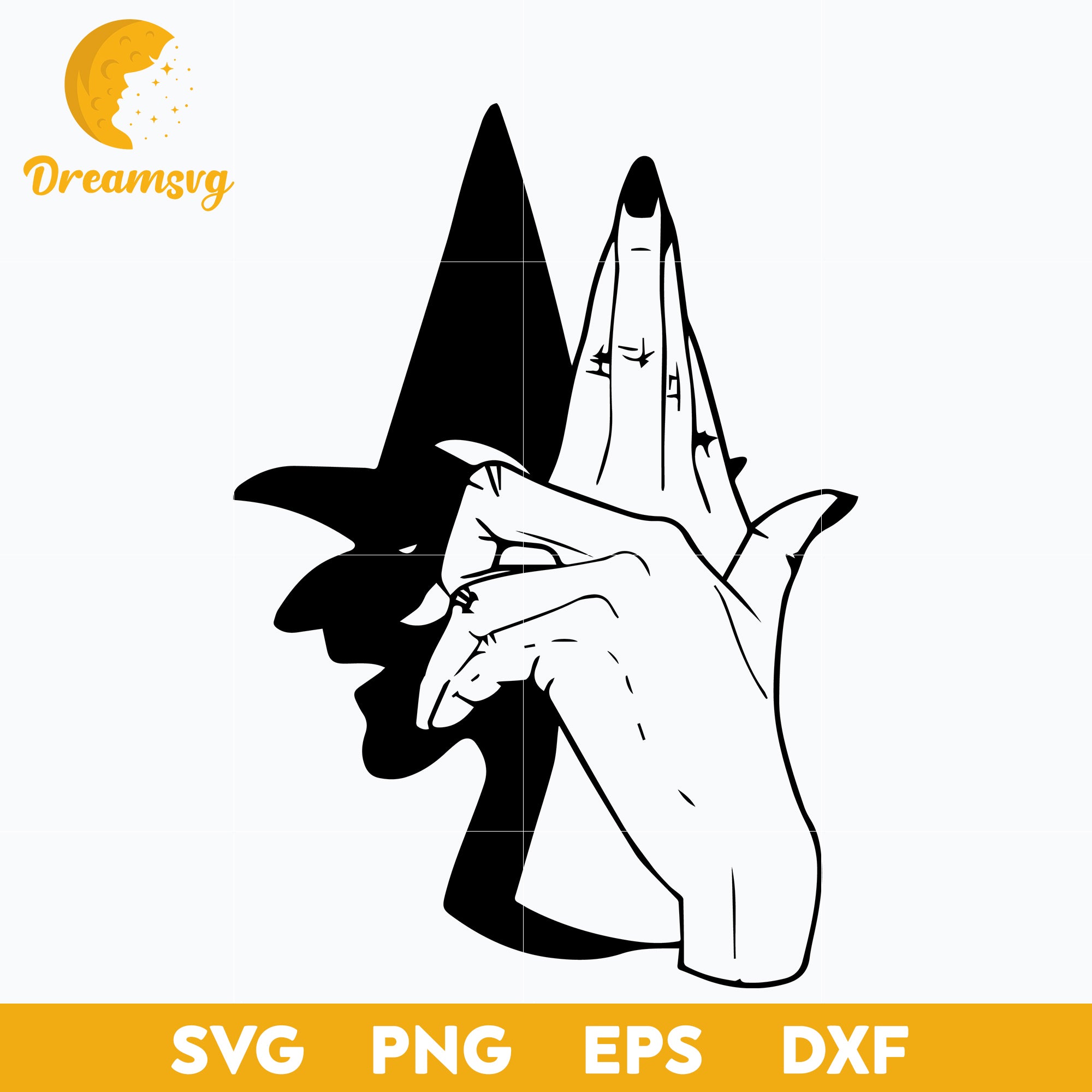 Witchy crystal ball svg, Halloween svg, png, dxf, eps digital file.