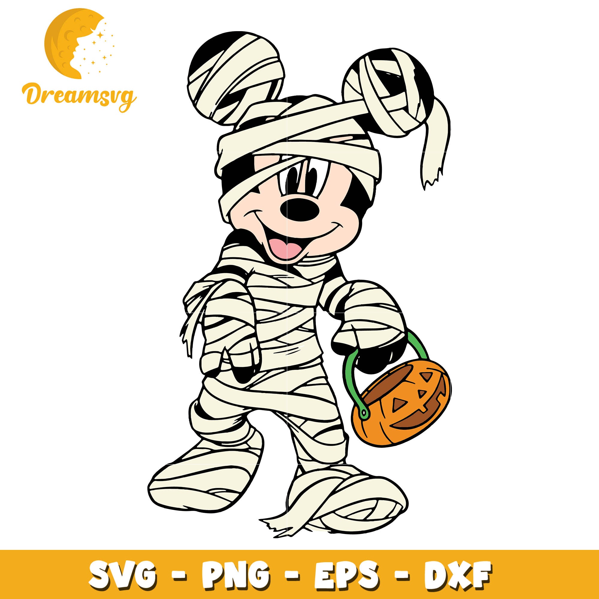 Mickey mouse mummy svg, halloween svg – DreamSVG Store