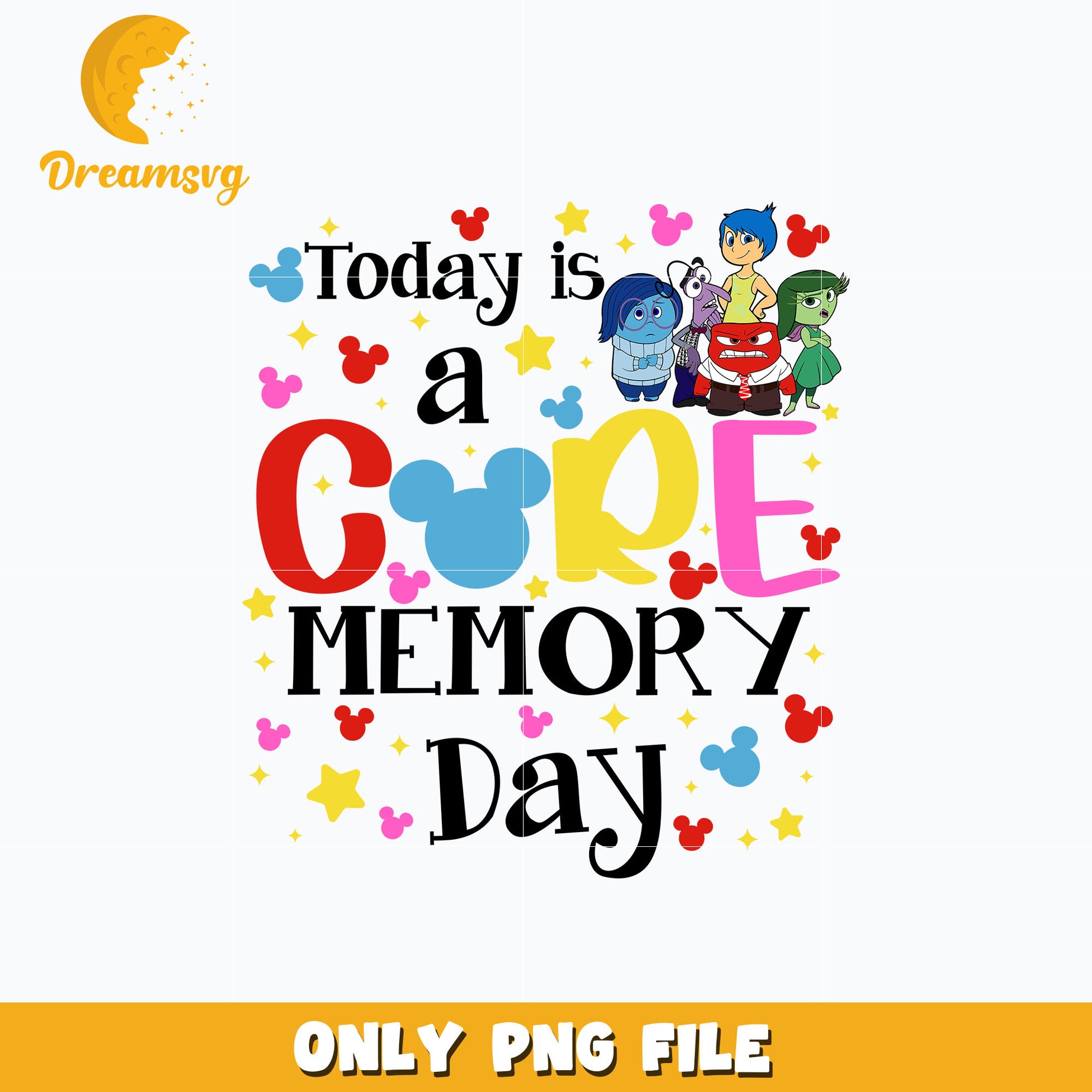 Today Is A Core Memory Day inside out 2 png – DreamSVG Store