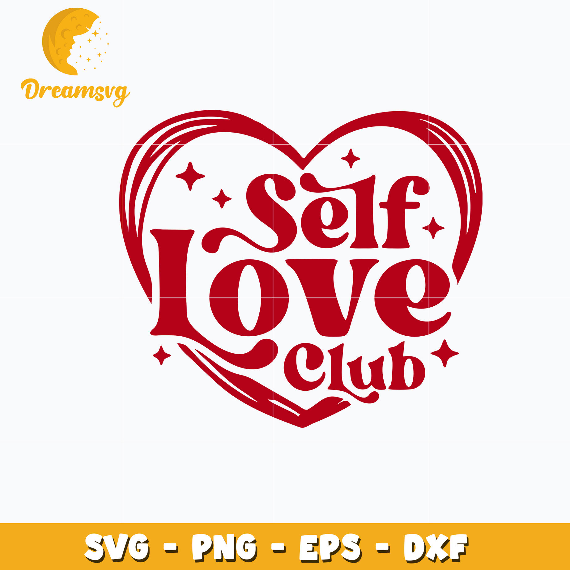 Seft love club valentine Svg