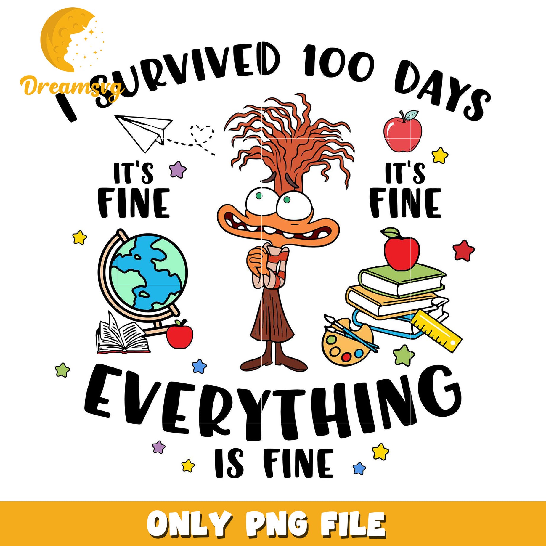 100 Days Survived PNG