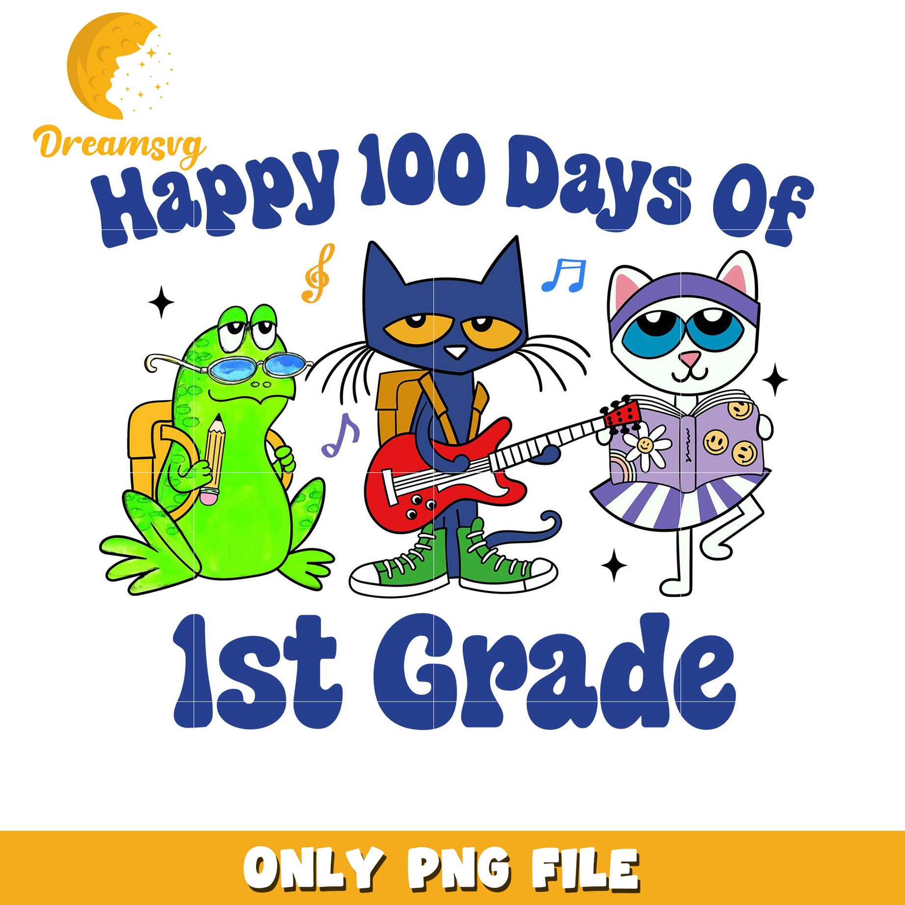 100 Days of 1st Grade PNG