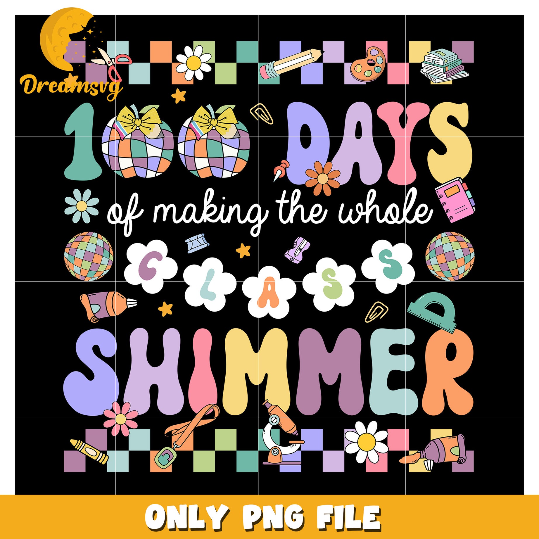 100 Days of Class Shimmer PNG