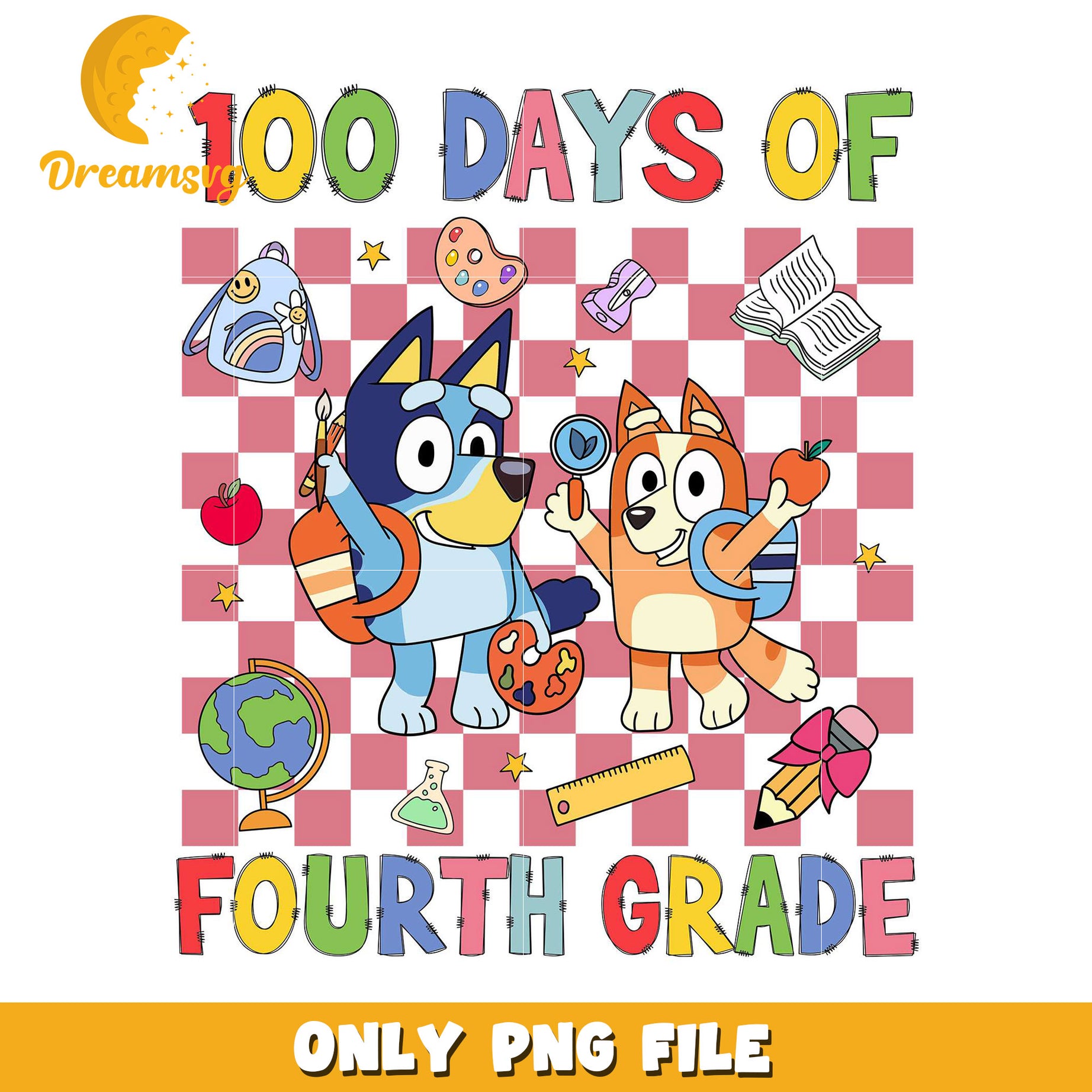 100 Days of Fourth Grade PNG