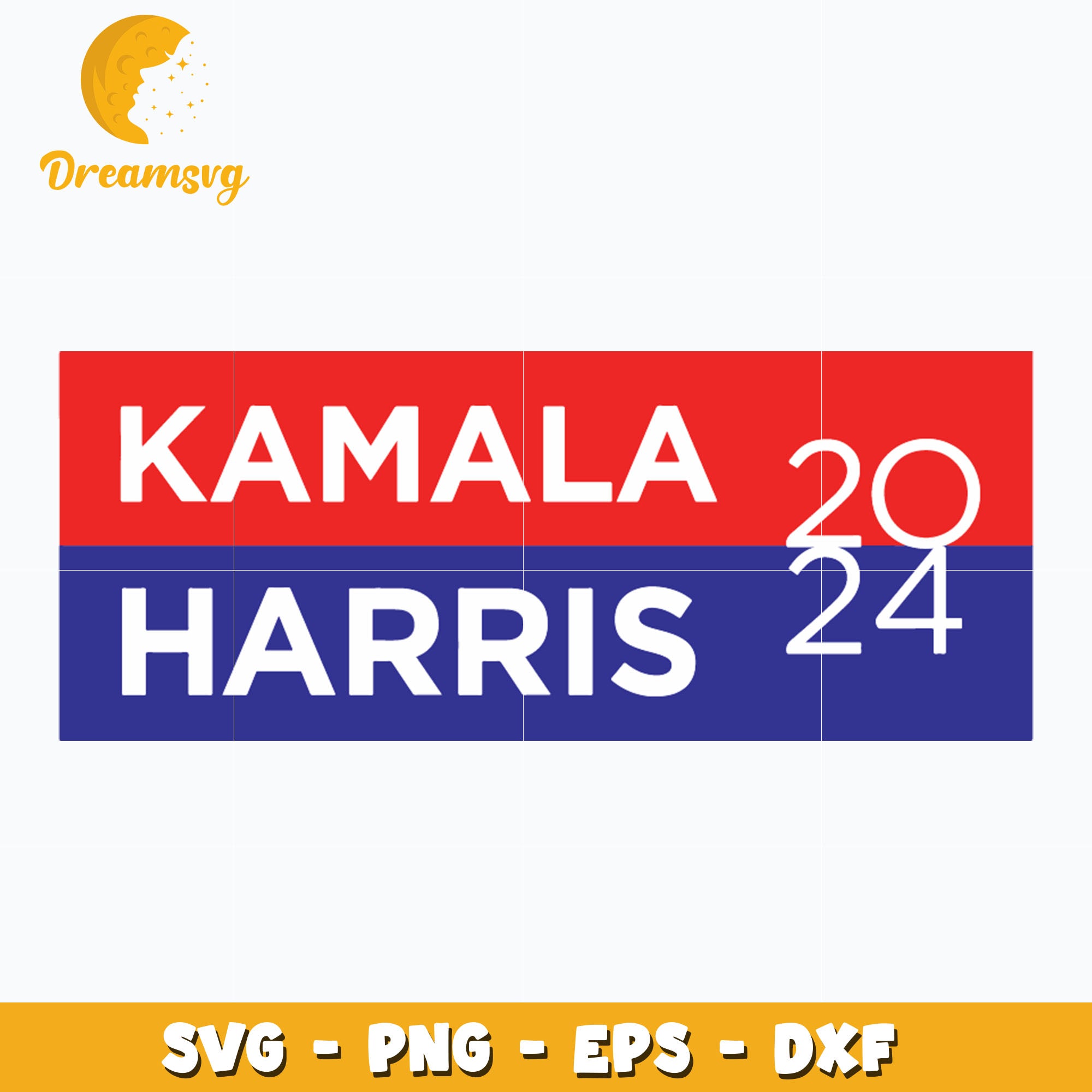 Kamala Harris 2024 logo svg, Trending svg, digital download – DreamSVG ...