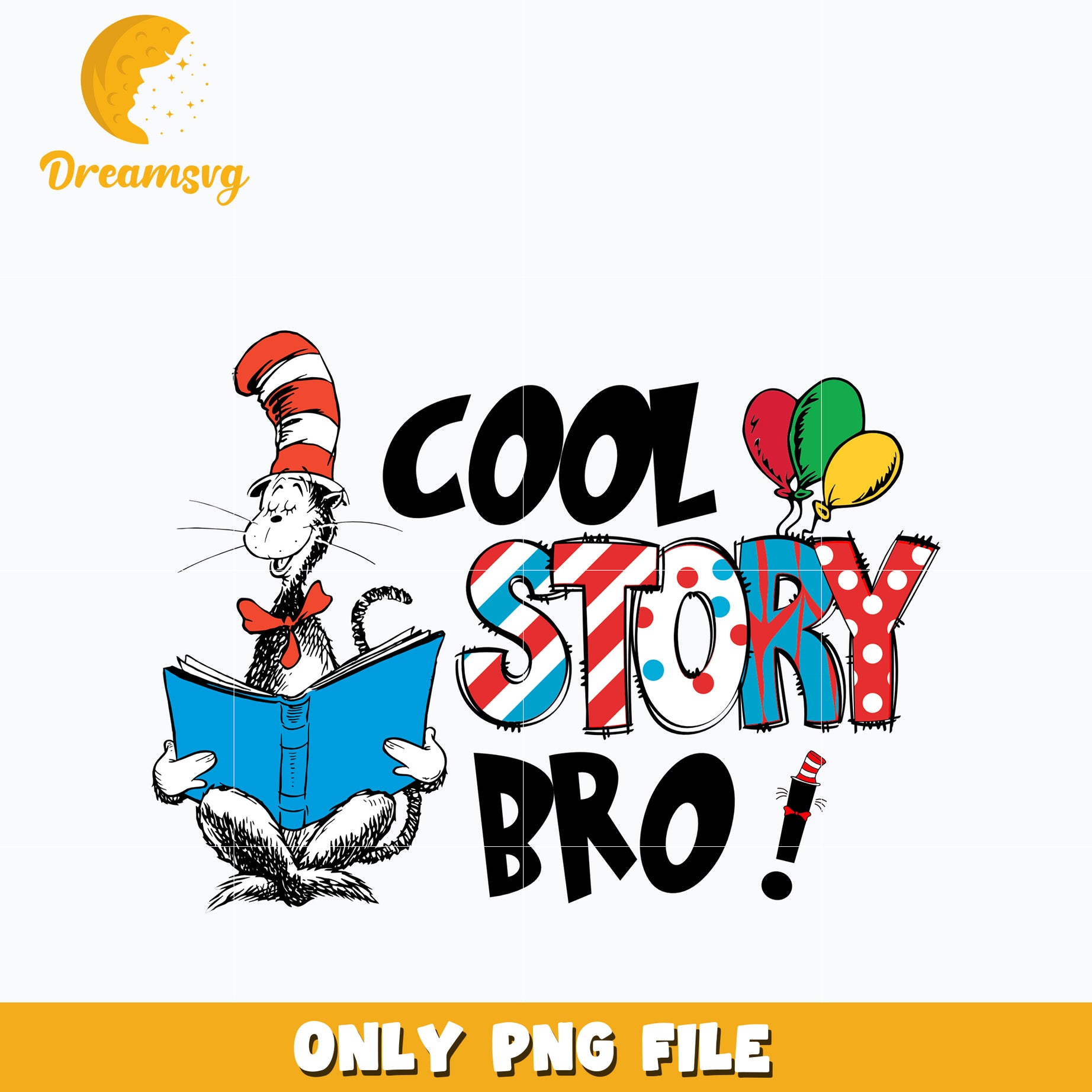 Cool Story Bro Png, Dr Seuss Png