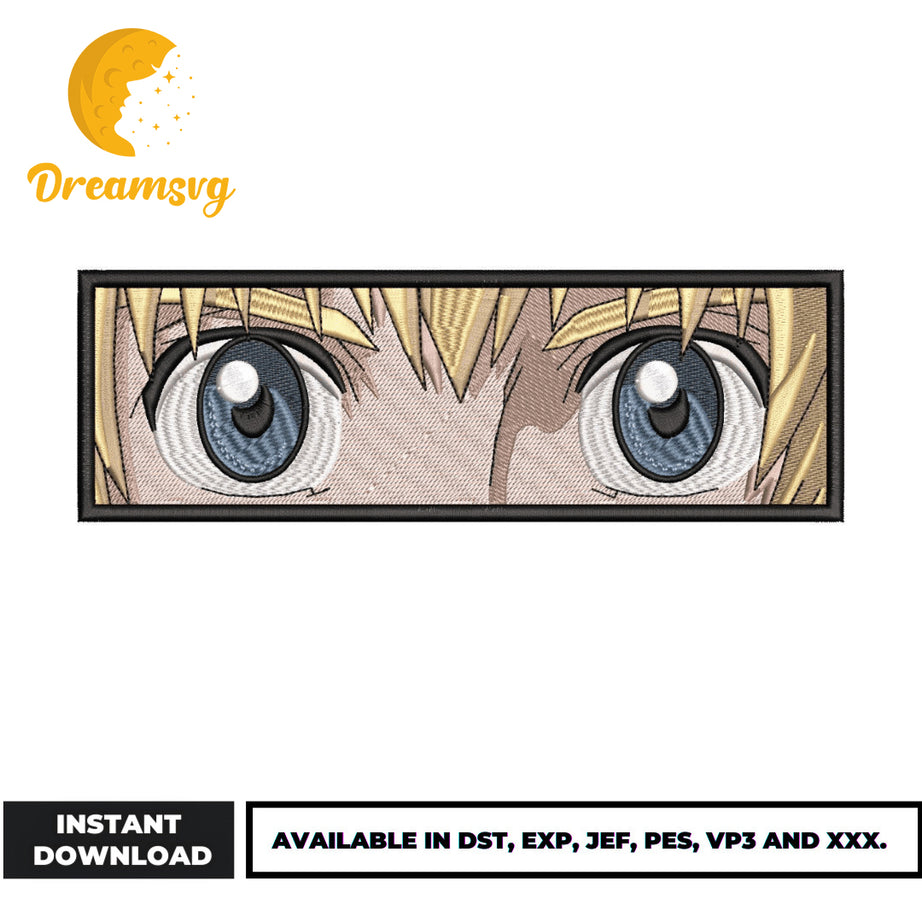 Armin Arlert Eyes embroidery design