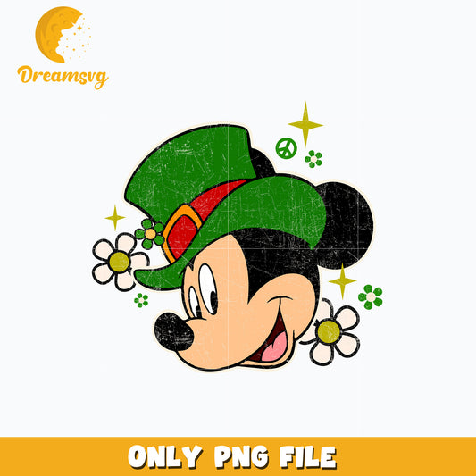 Mickey mouse lucky vibes valentine png