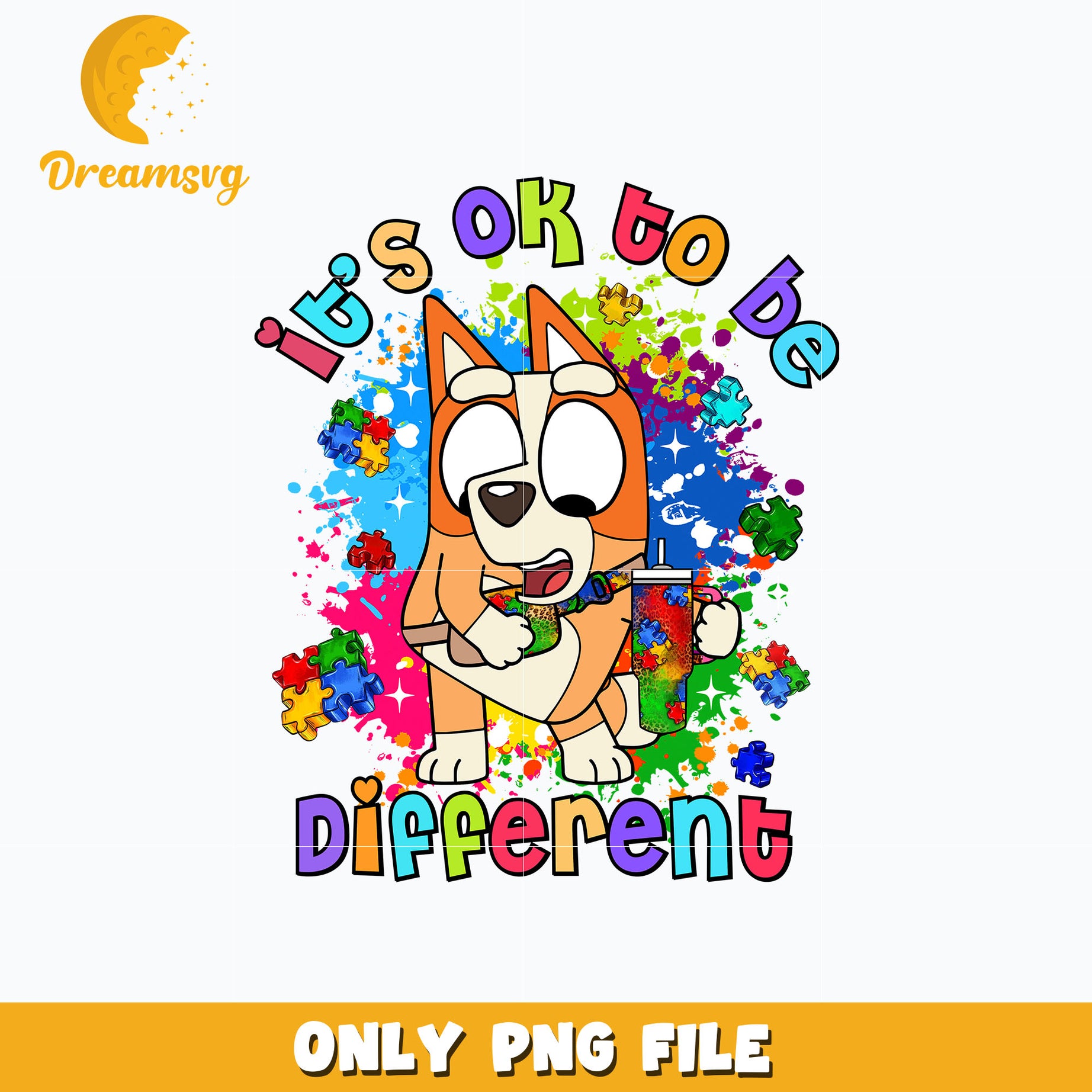 Bingo it's ok to be different cartoon png