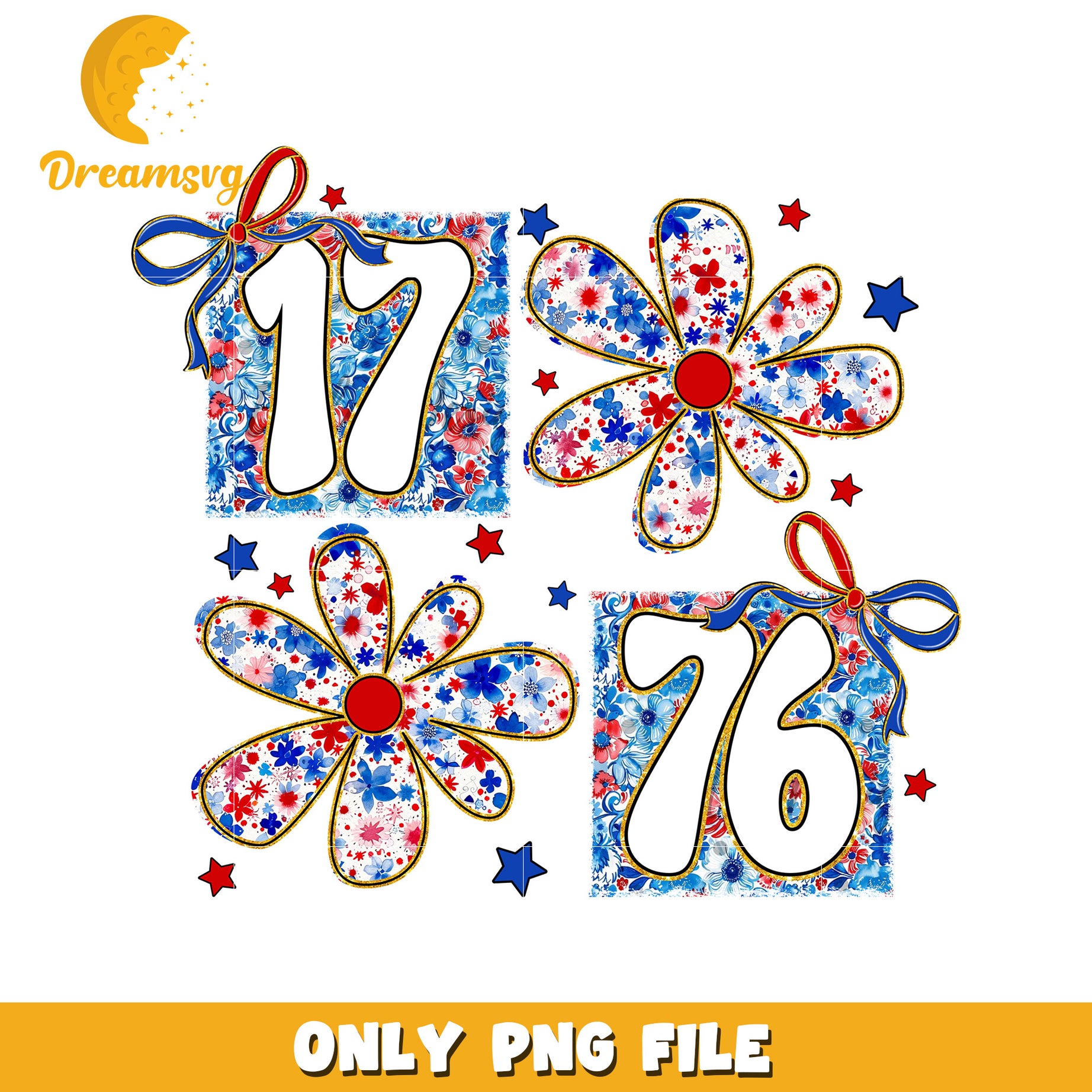 1776 land of the free design png, american independence png, patriotic design png
