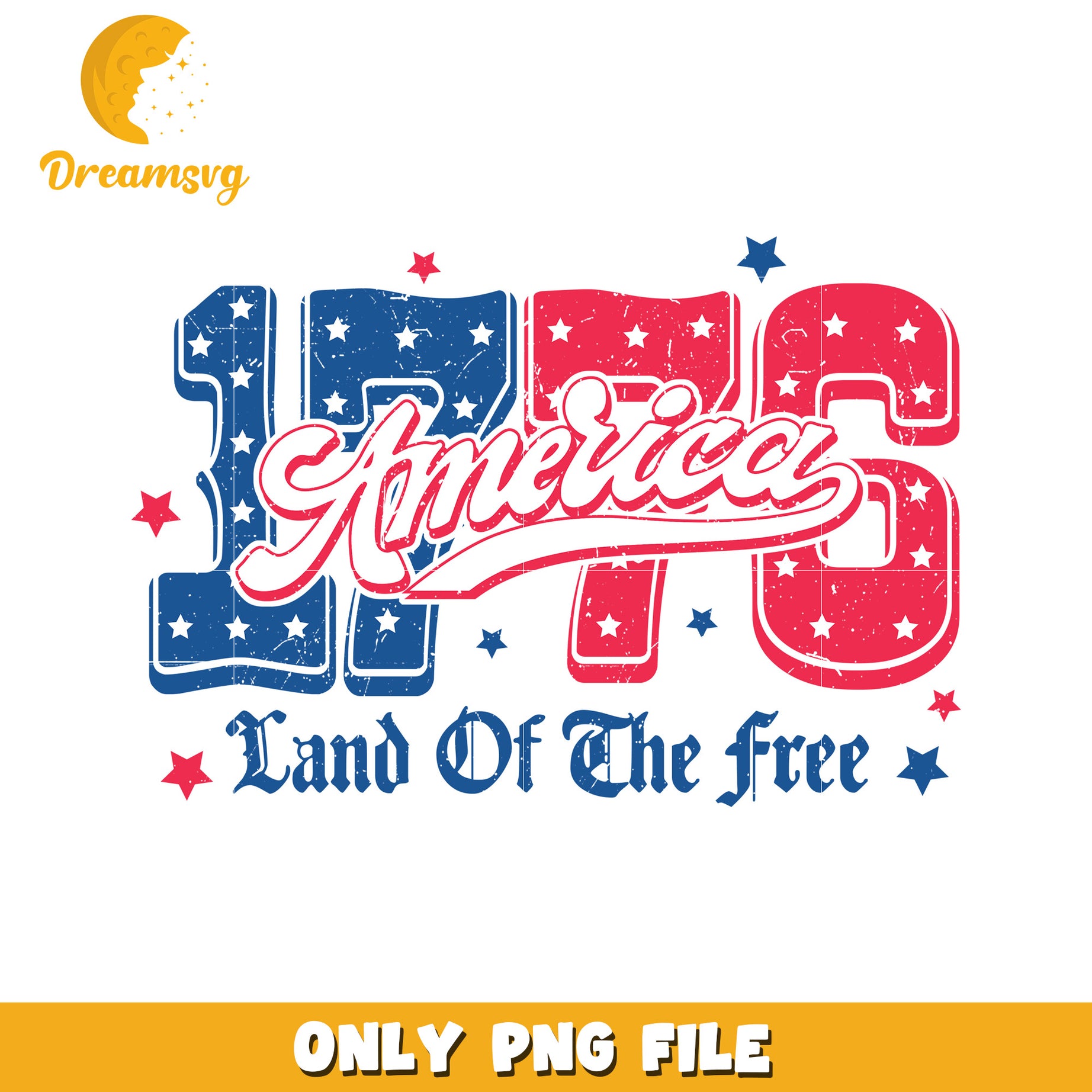 1776 land of the free png, american independence png, patriotic design png