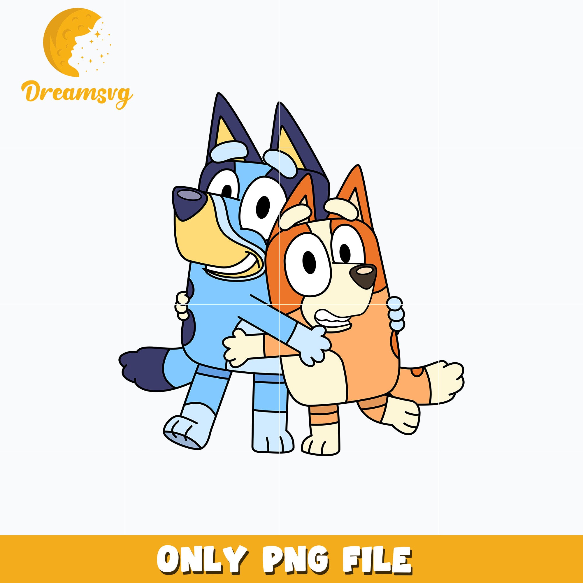 Bluey Bingo Cartoon Png – DreamSVG Store