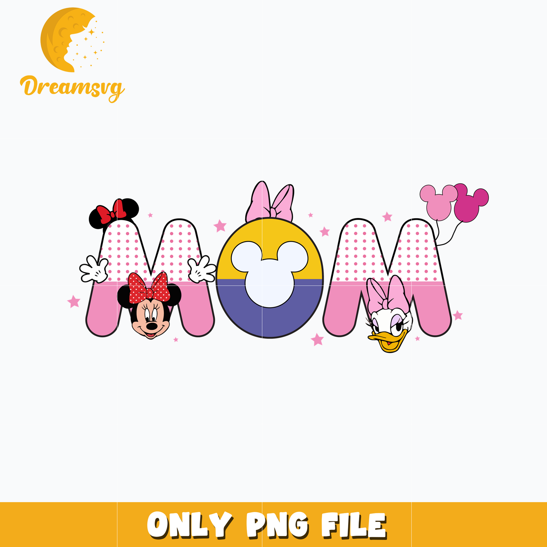 Minnie mouse disney mom girl png