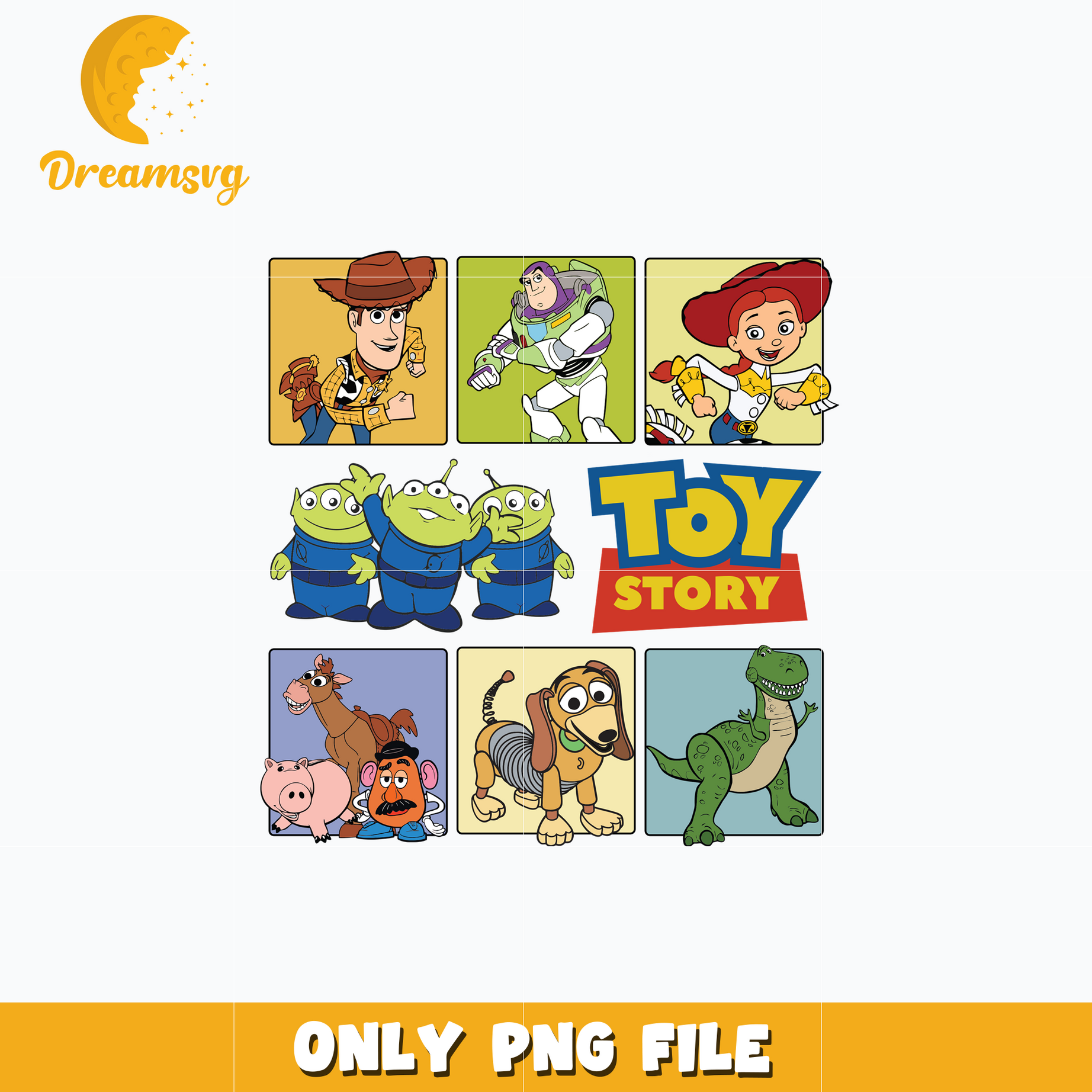 Woody friends disney toy story png