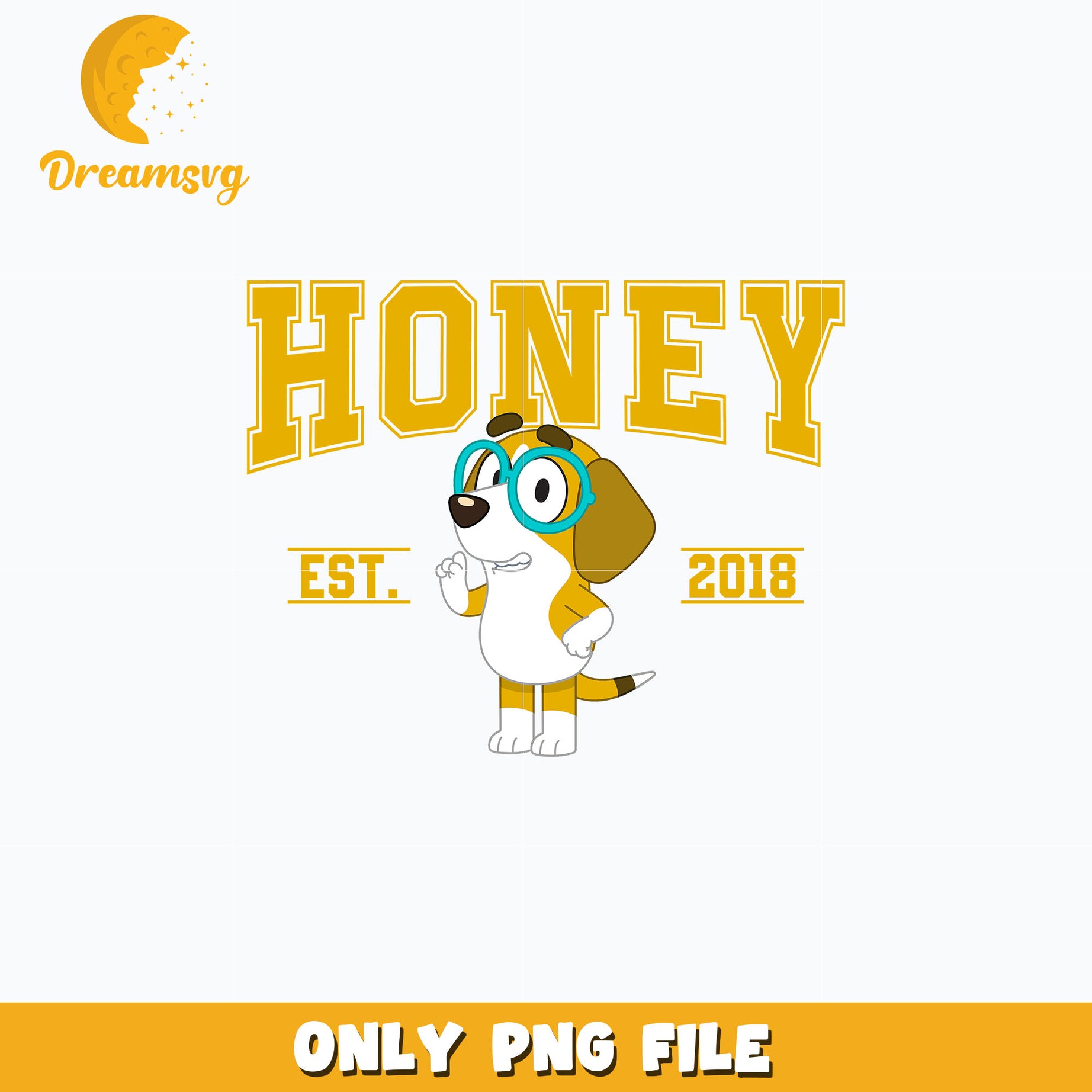 Bluey Honey est 2018 png