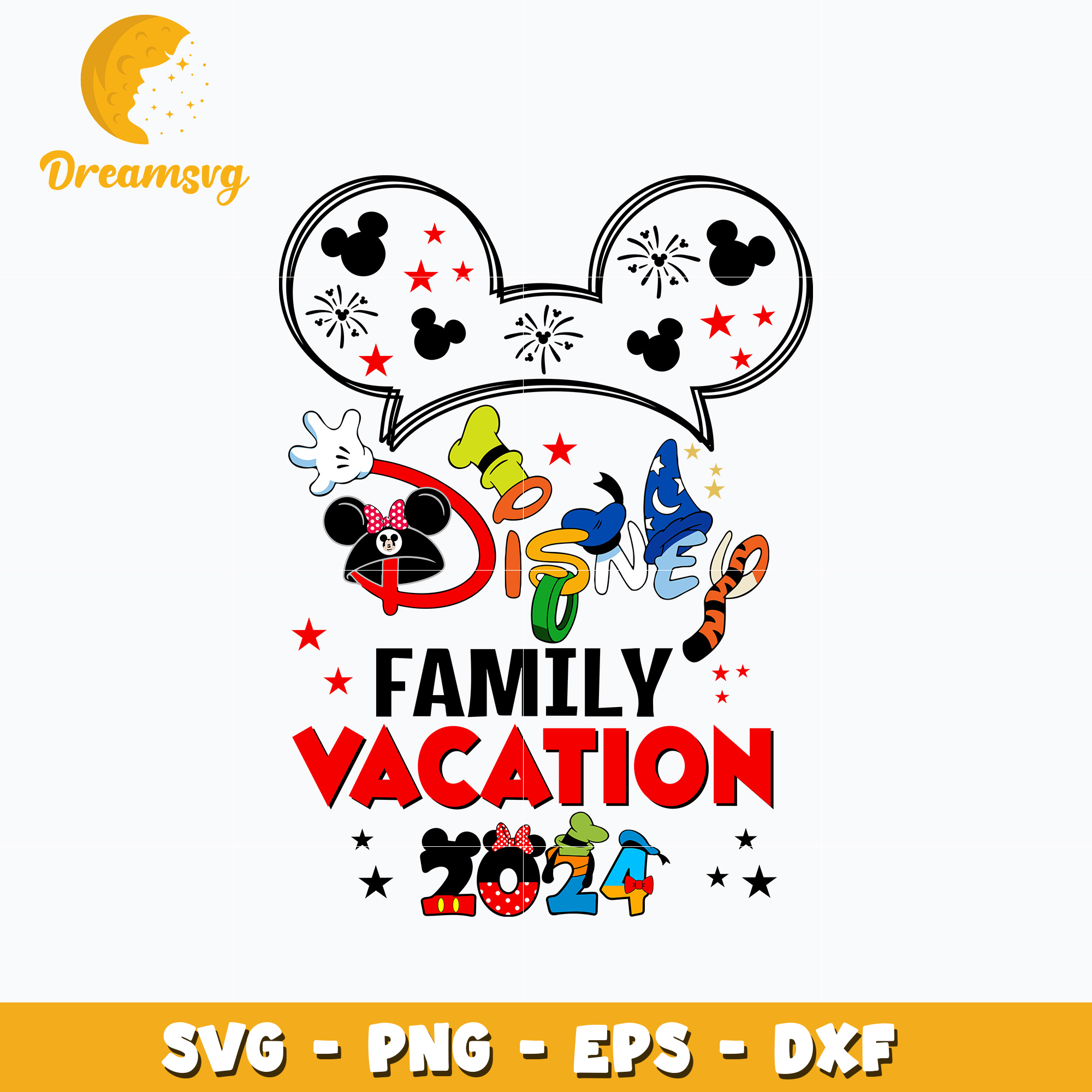 Disney family vacation 2024 boy svg – DreamSVG Store