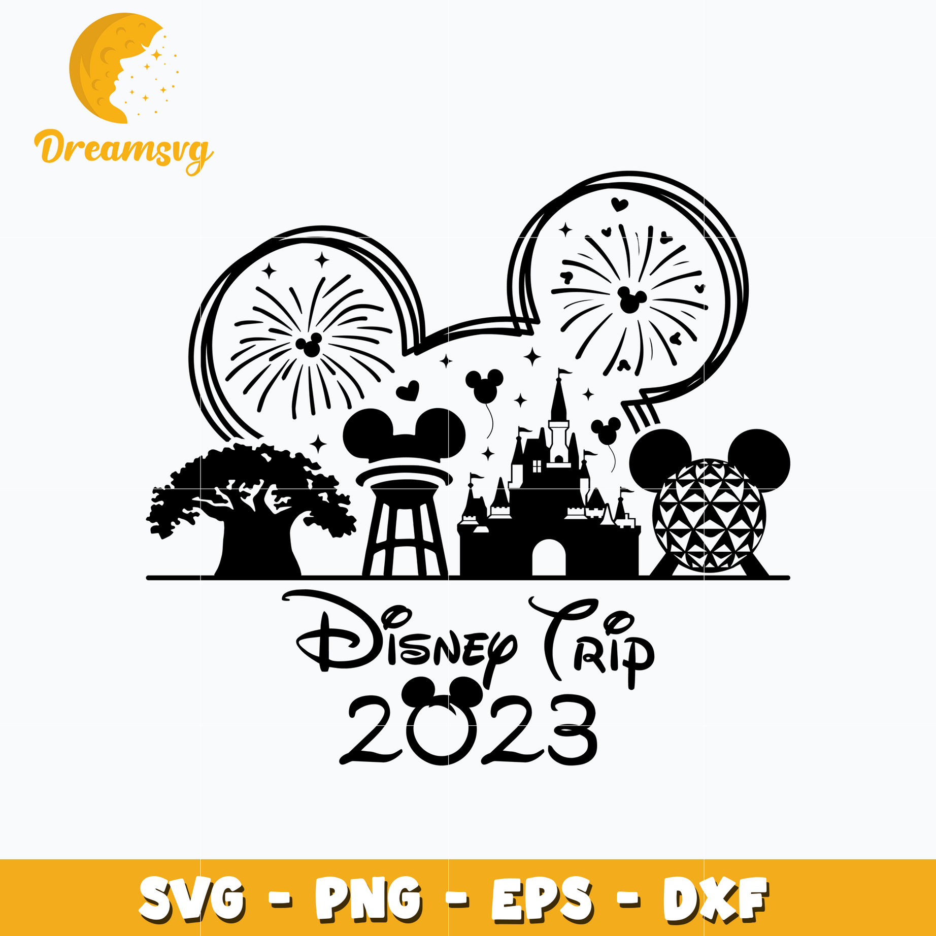 Disney mickey Trip 2023 svg