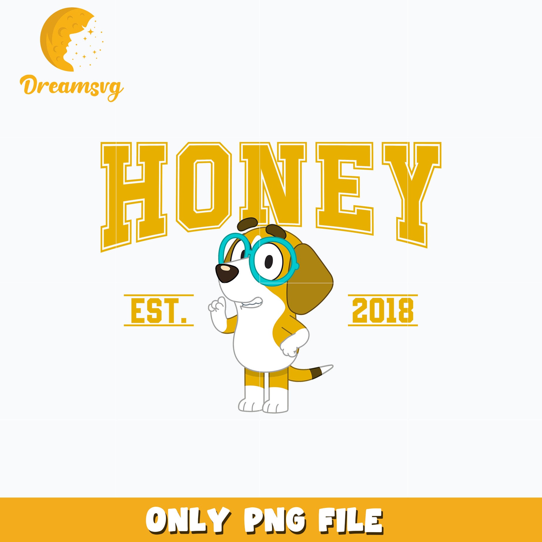 Bluey friends honey est 2018 cartoon png