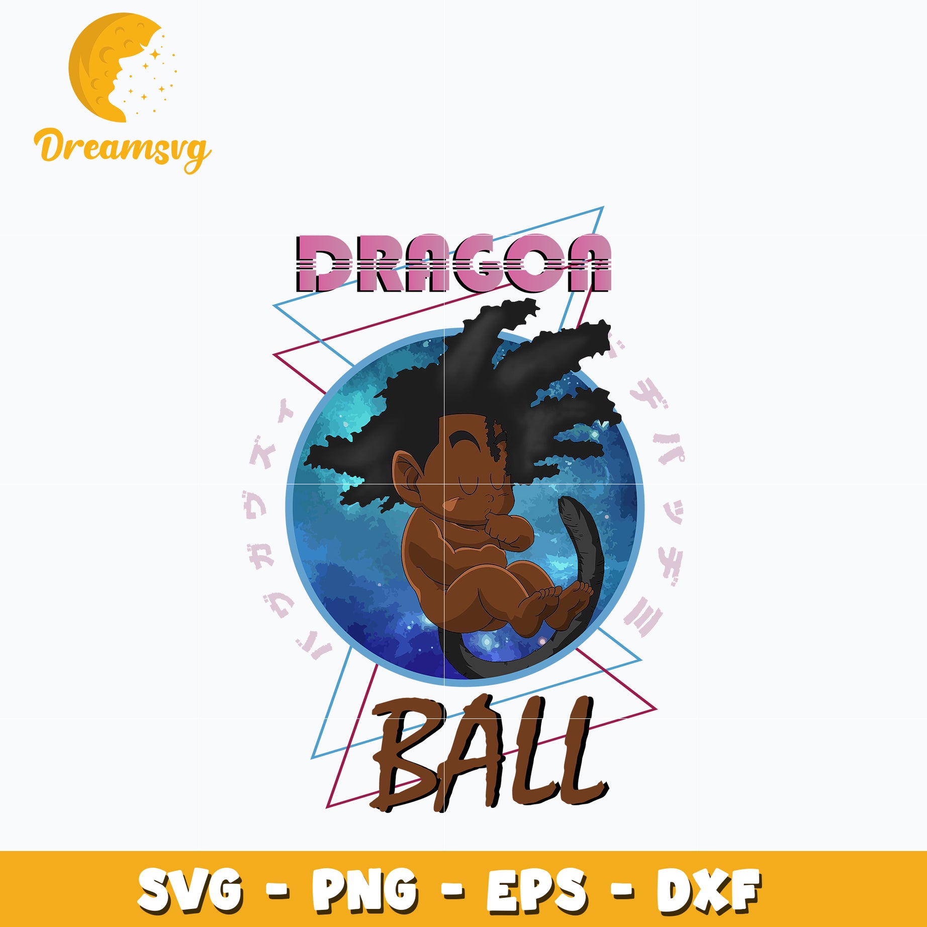 Goku Baby Svg, Dragon ball Svg