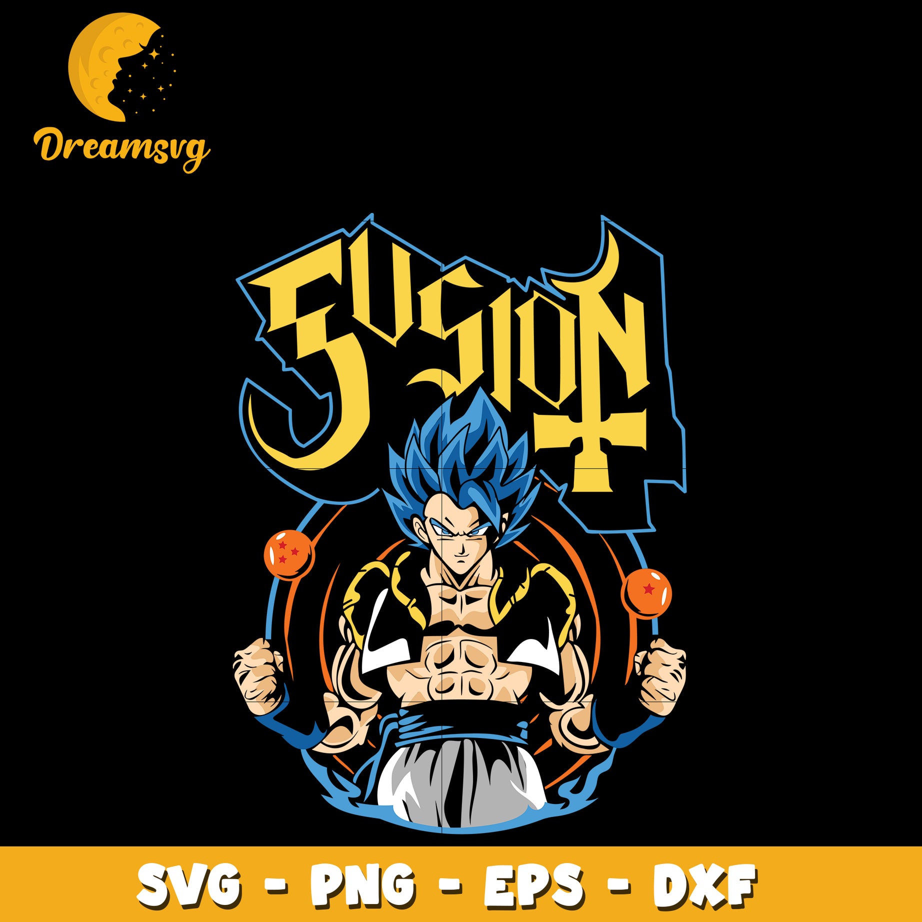 Fusion Svg, Anime Svg, Dragon ball Svg