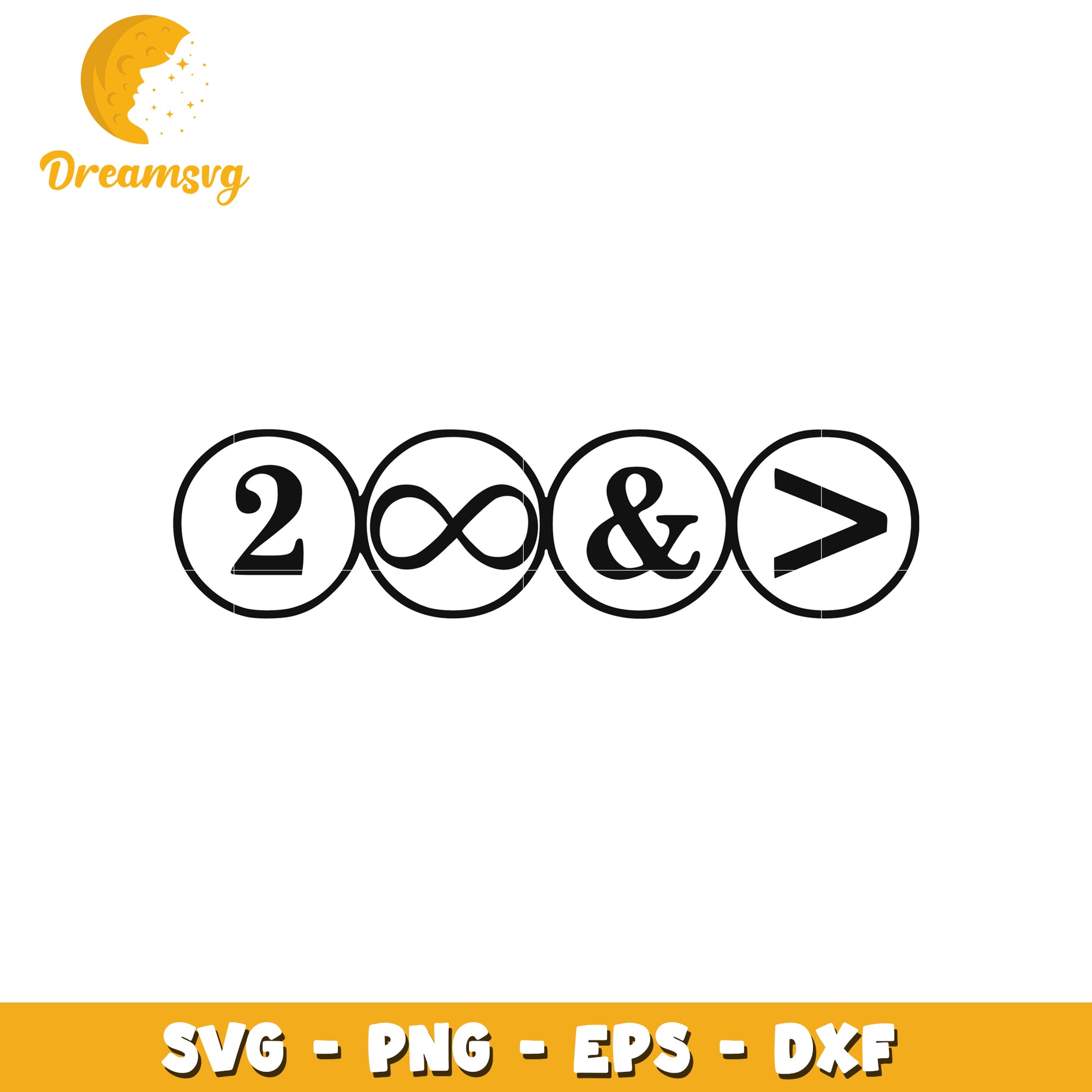 2 Infinity & More SVG PNG EPS DXF