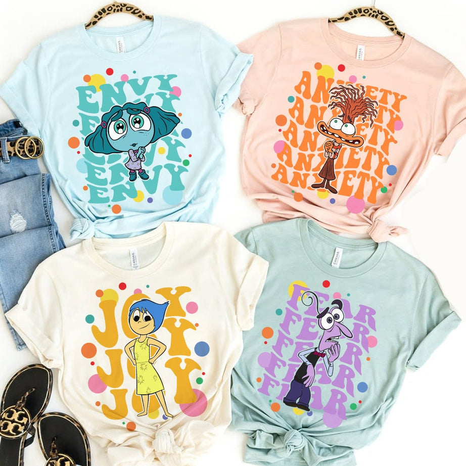 Inside Out 2 Character Png bundle, instant digital download