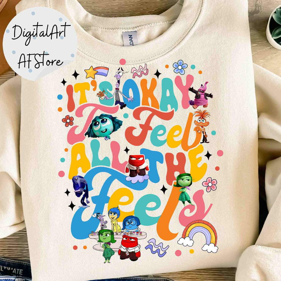 Inside Out 2 Character design Png bundle