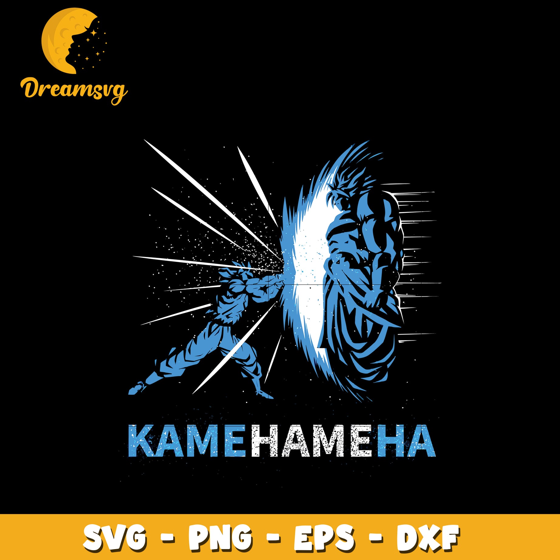 Goku kamehameha Svg, Anime Svg, Dragon Ball Z Svg