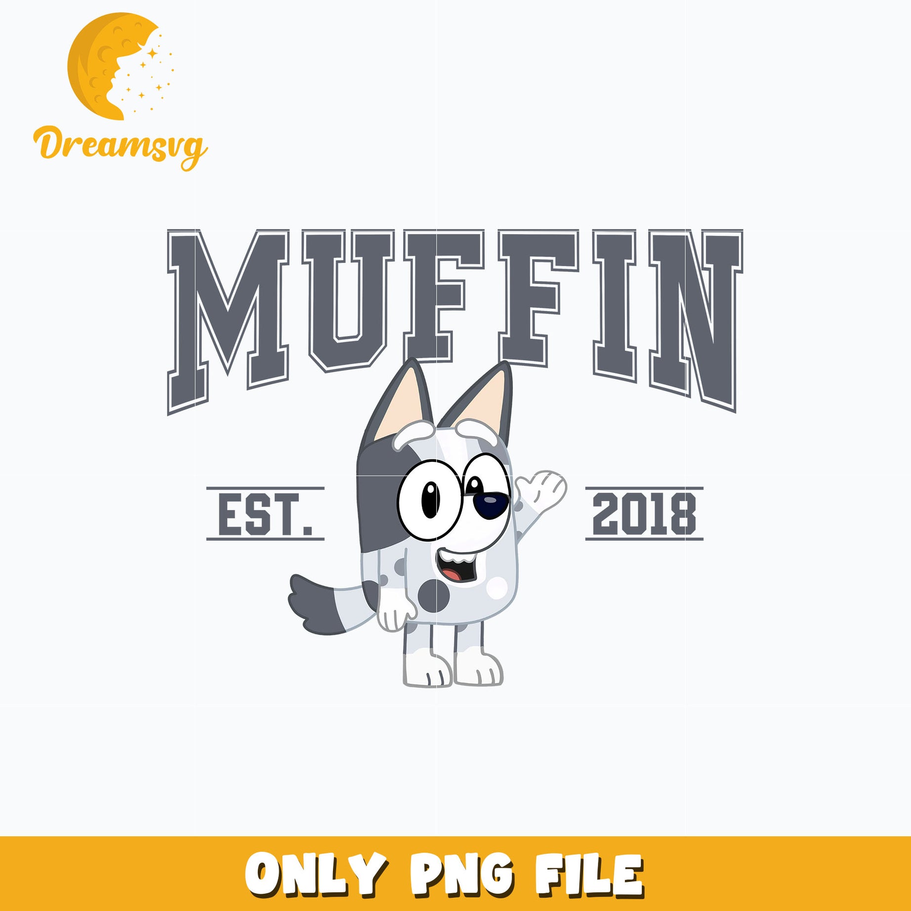 Muffin est 2018 bluey png