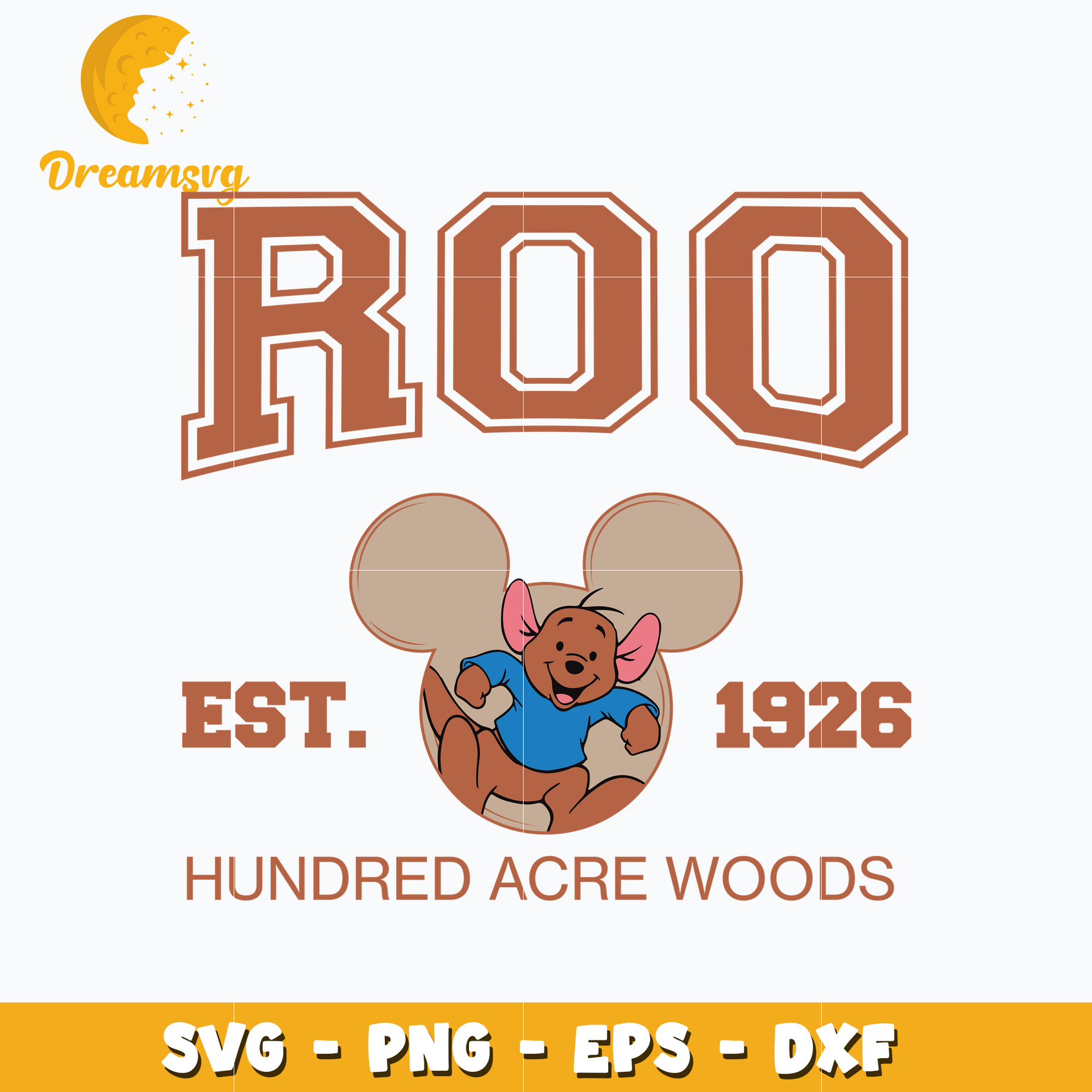 Copy of kanga est 1926 svg, mickey head svg