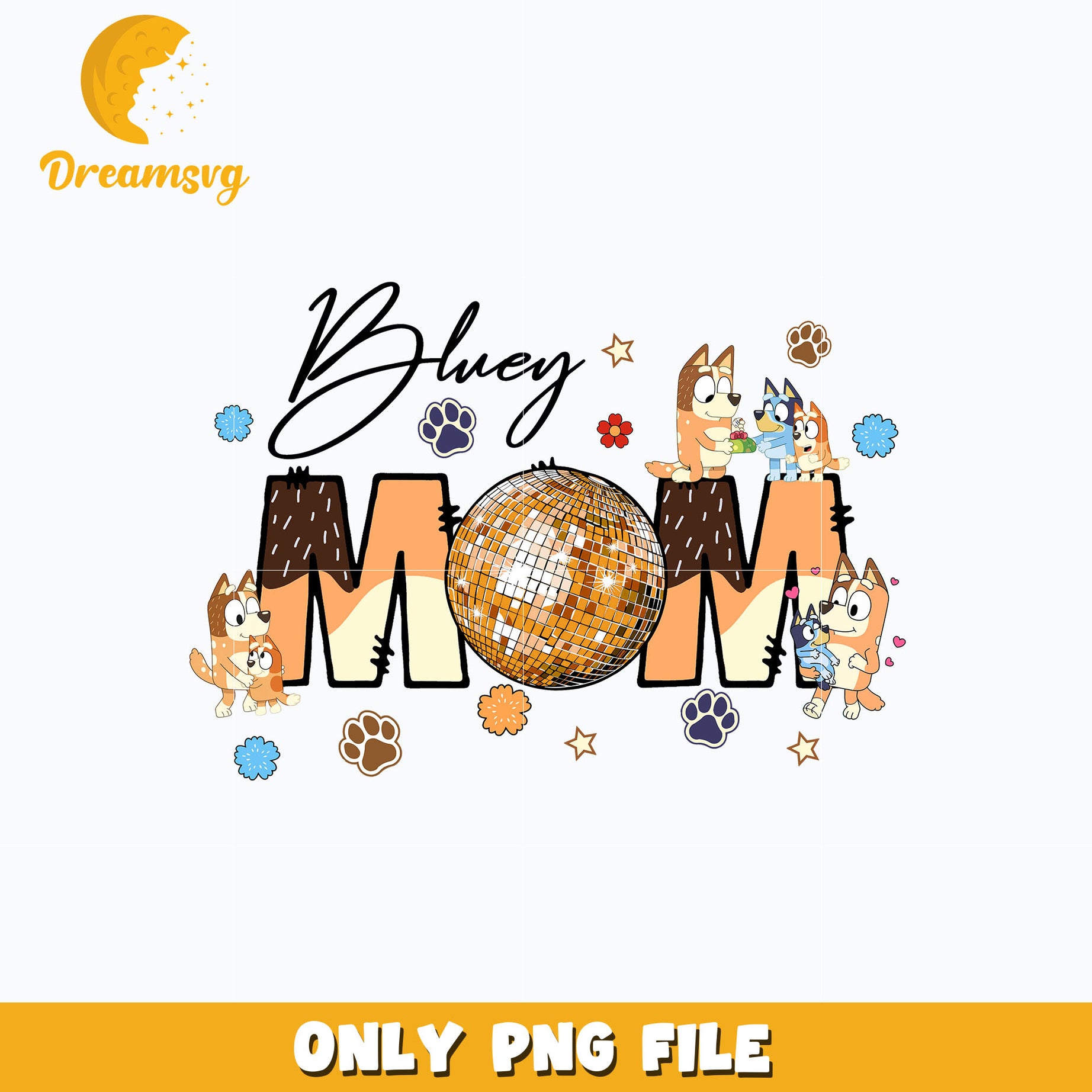 Bluey chilli mom cartoon png