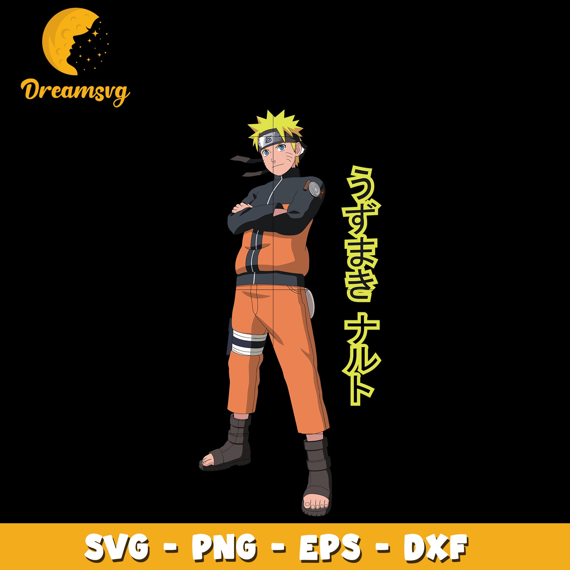 Naruto uzumaki Svg, Anime Svg, Naruto anime Svg