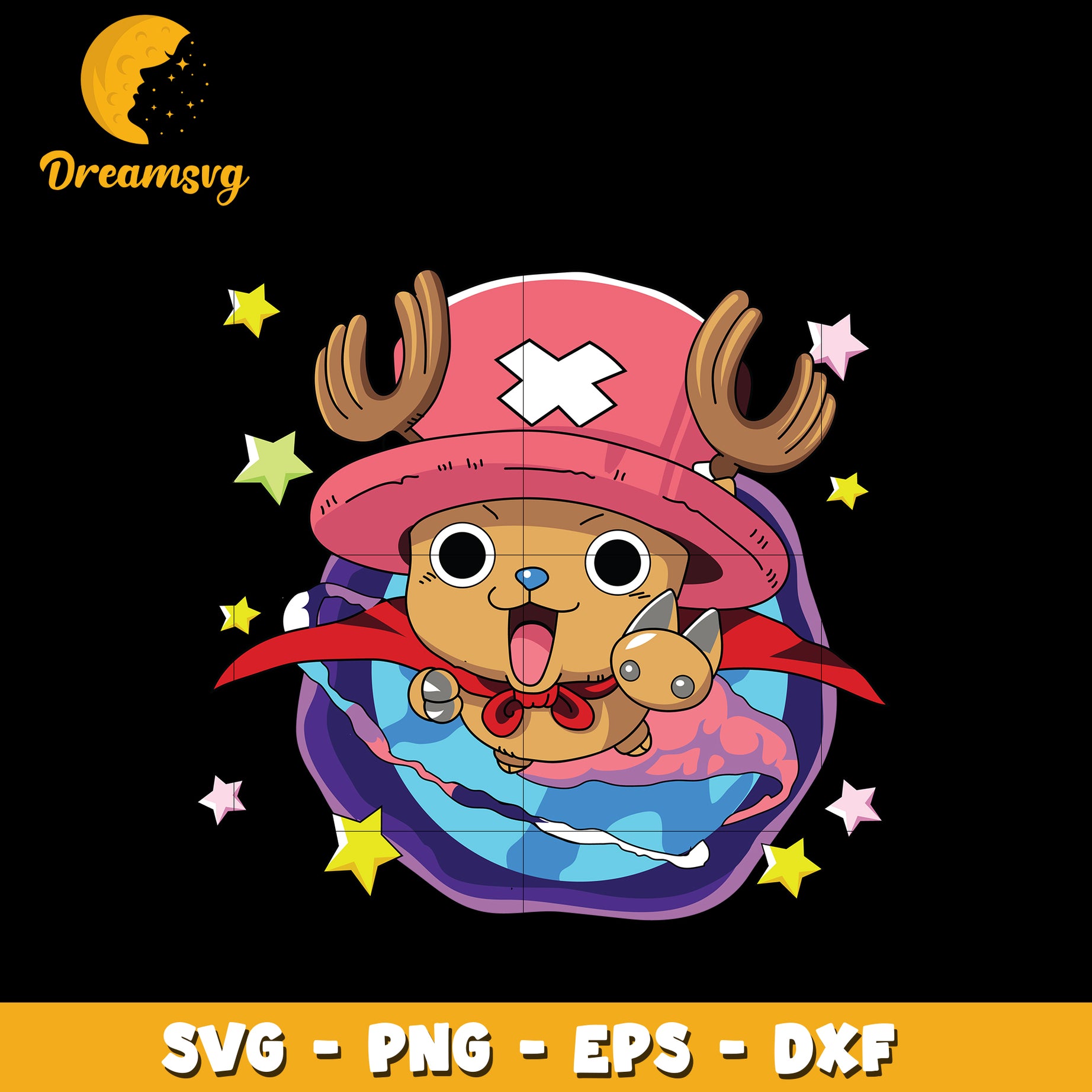 Tony Tony Chopper Svg, Anime Svg, One piece Svg