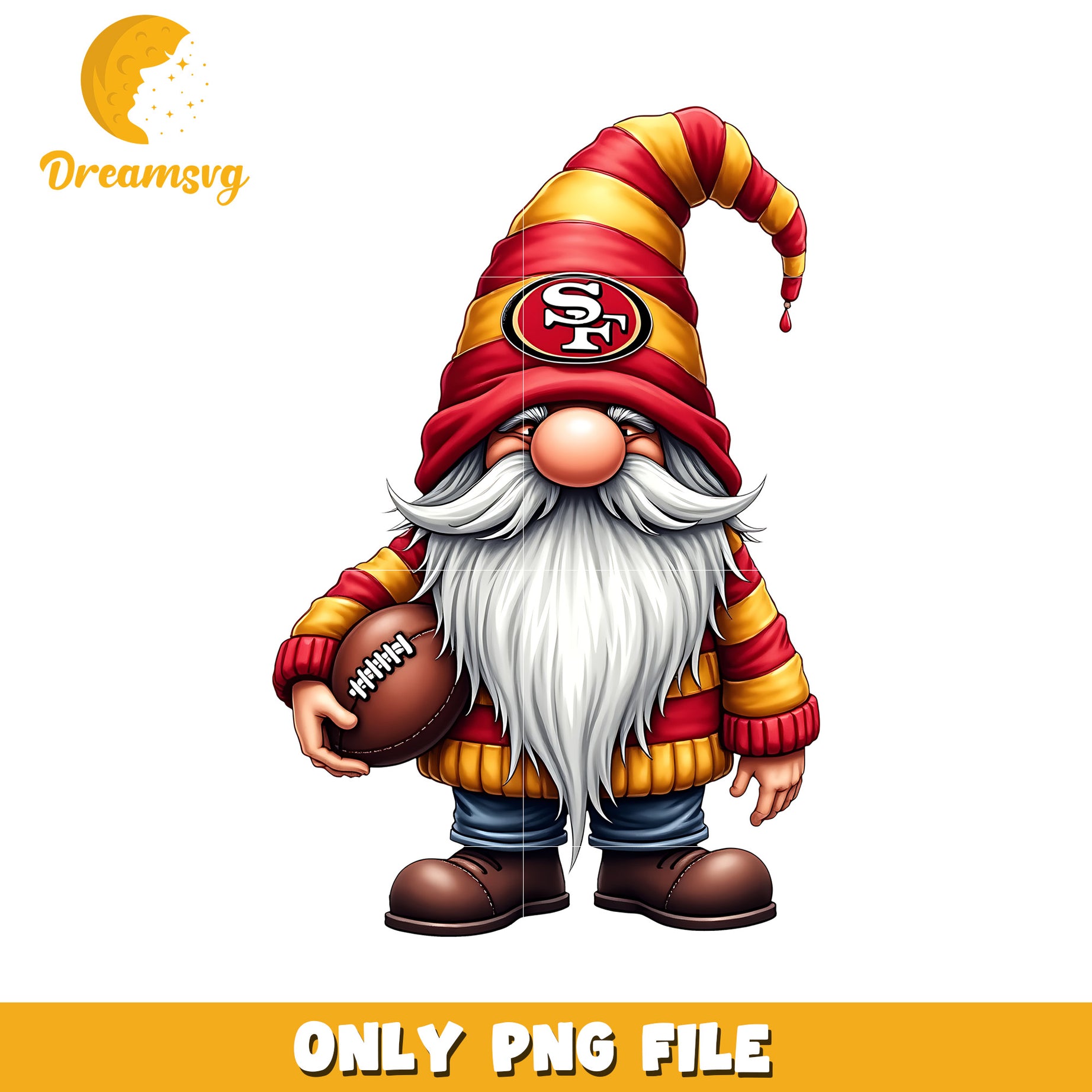 49ers gnome png, nfl games today png, american rugby png