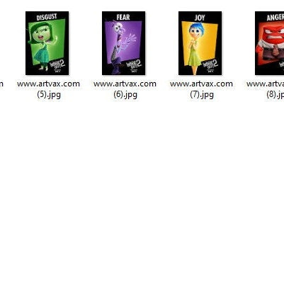 Inside out 2 characters Png bundle, cartoon png, digital download