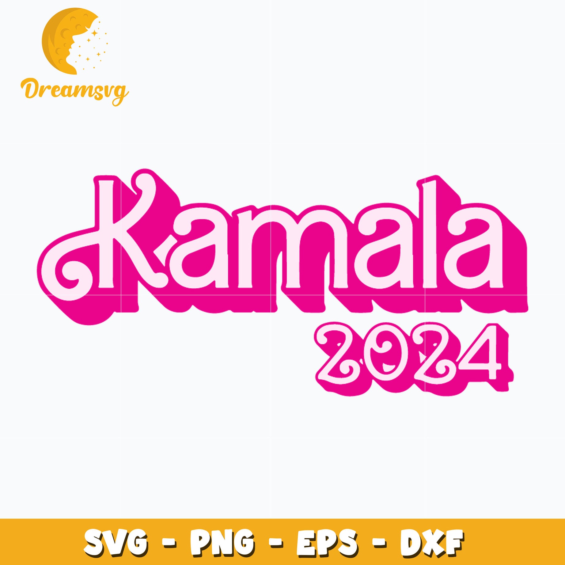 Kamala 2024 pink svg, Trending svg, digital download