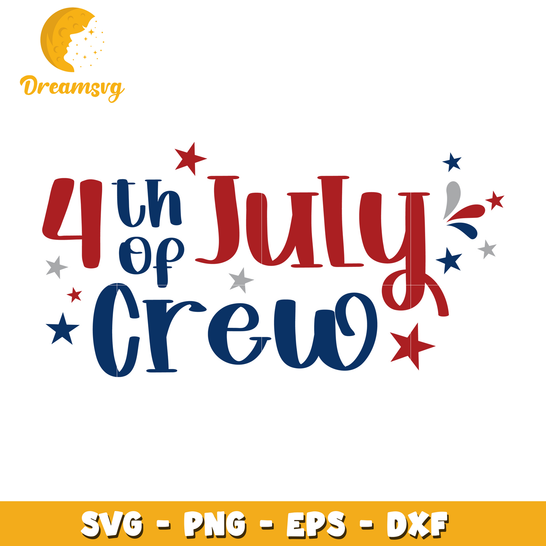 4th Of July crew svg