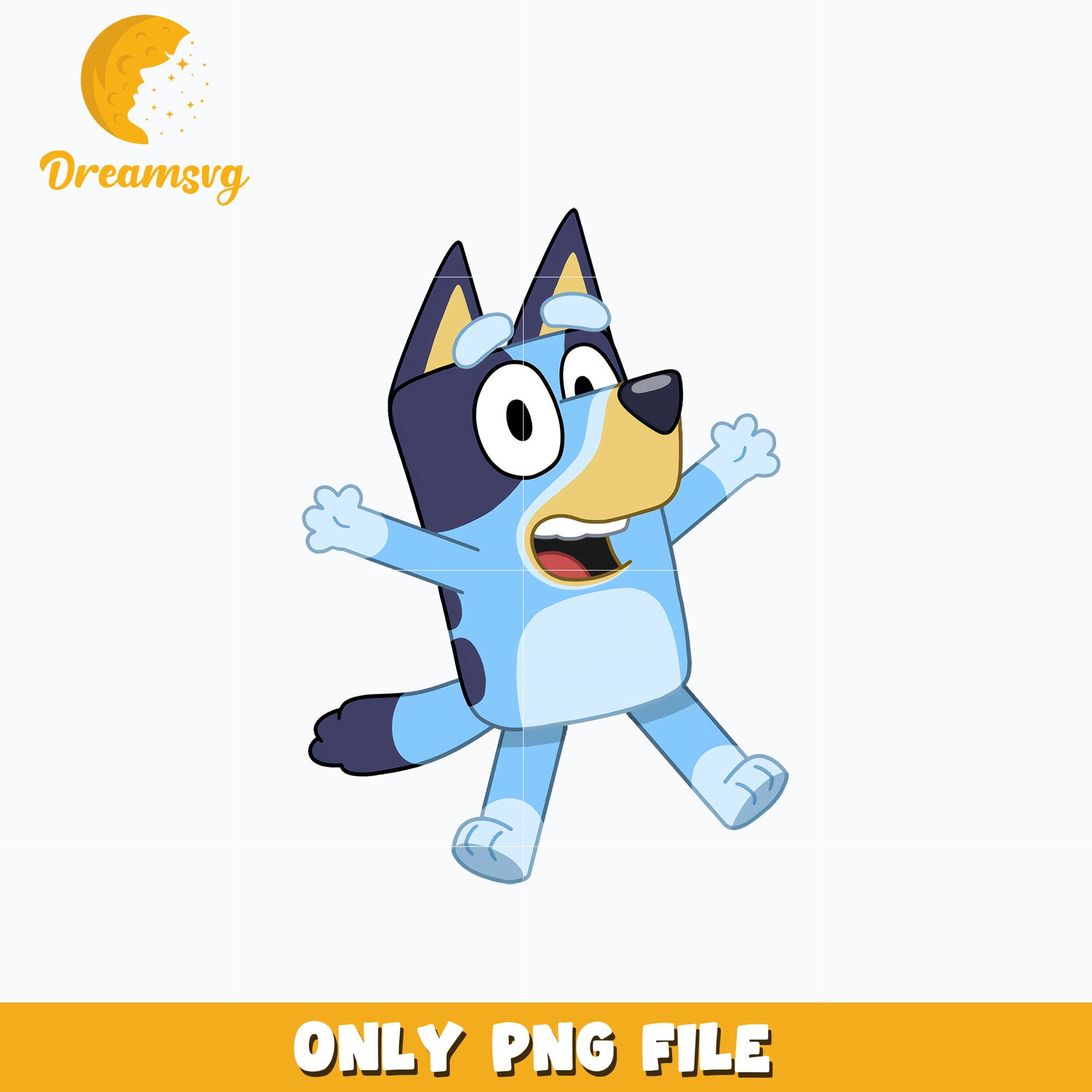 Bluey heeler cartoon png