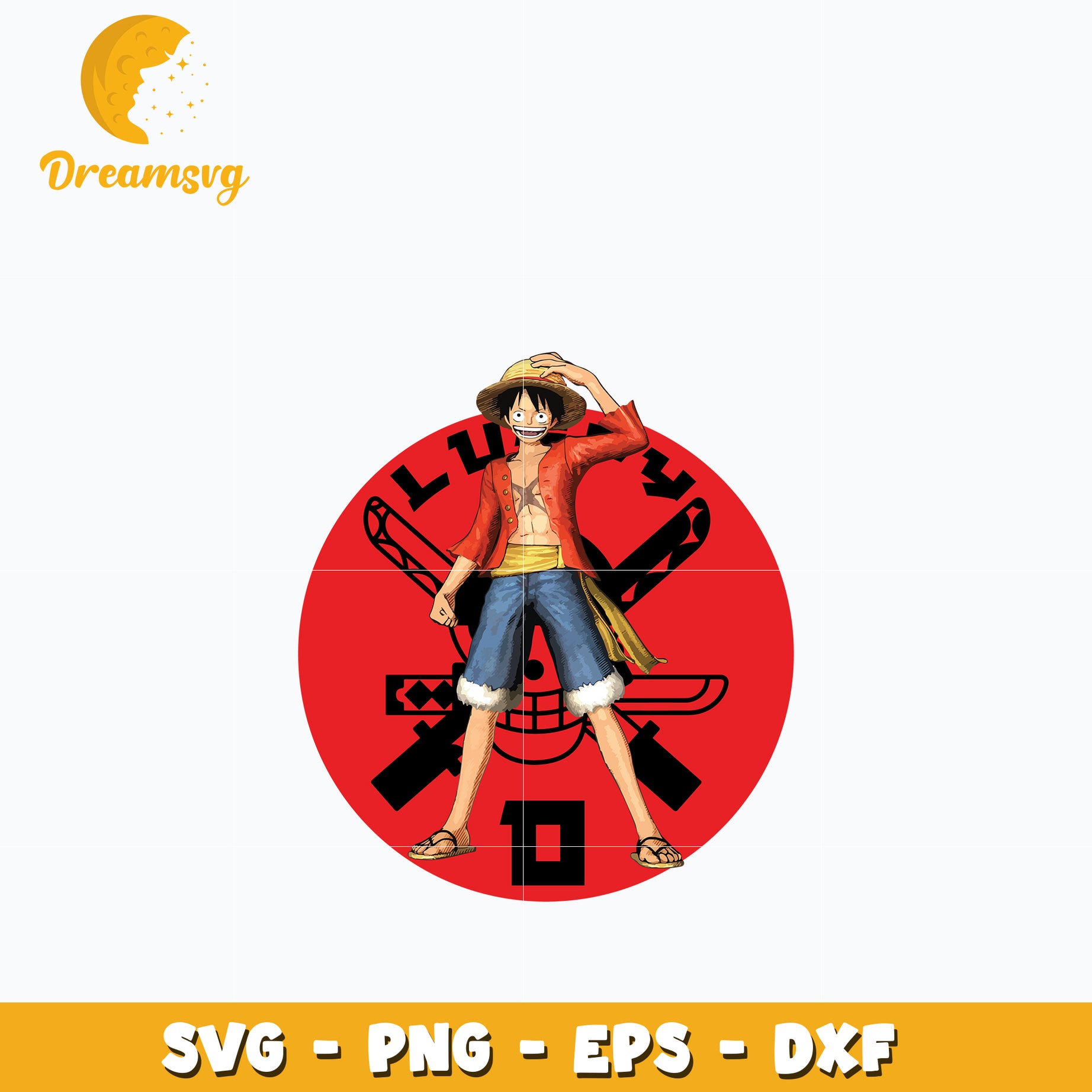 Luffy design Svg, Priate logo Svg, One piece Svg