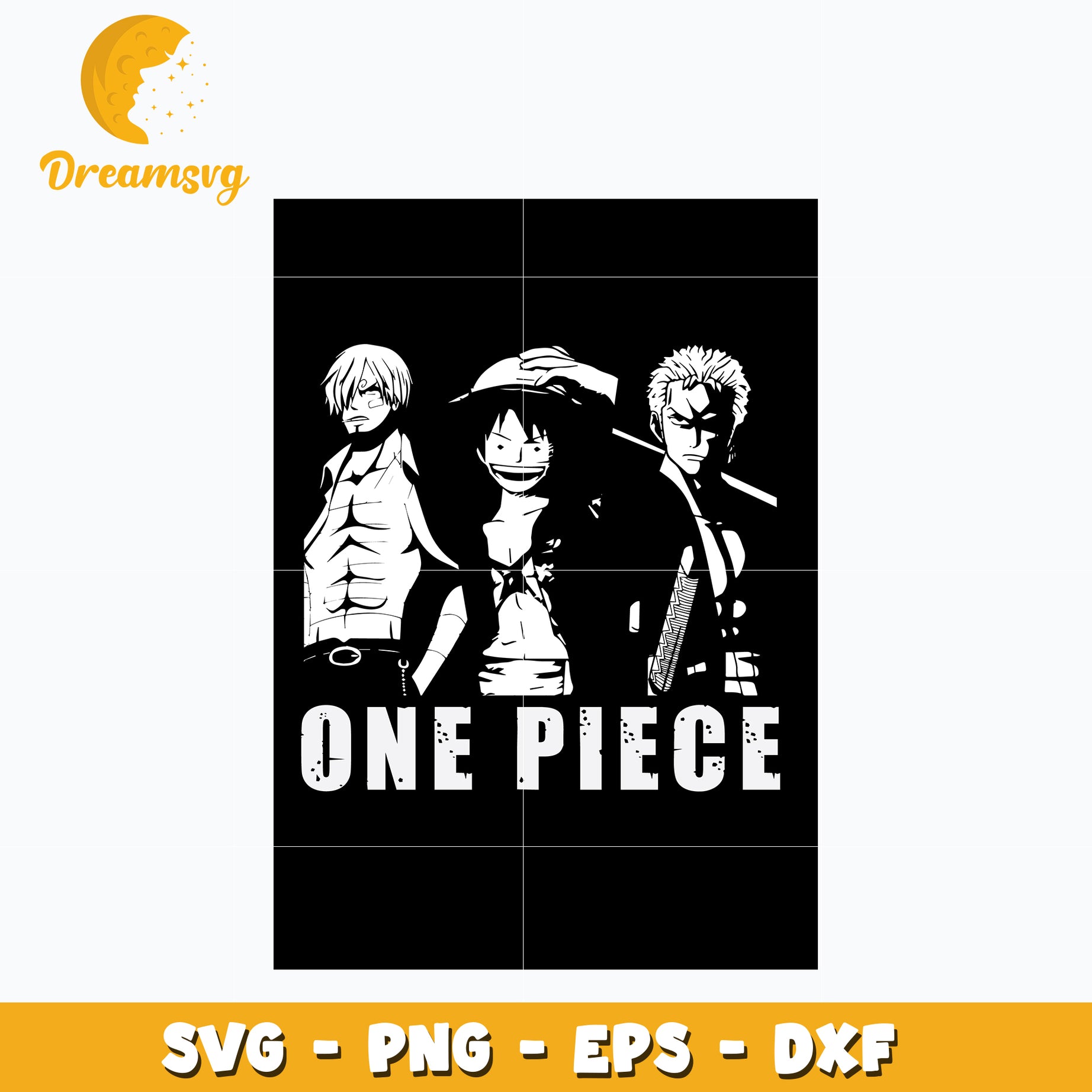 Luffy zoro shanks Svg, Anime Svg, One piece Svg