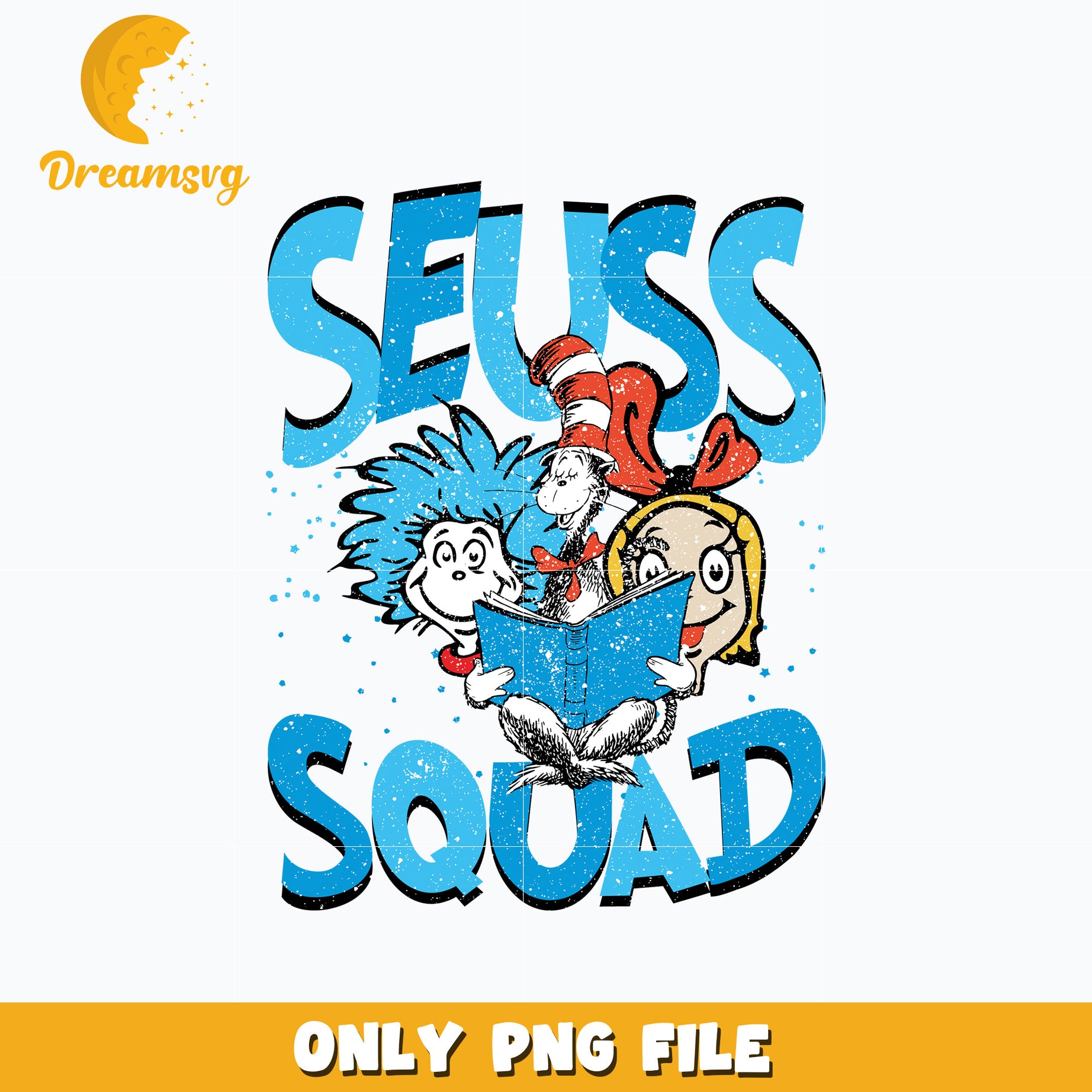 Dr seuss friends squad png