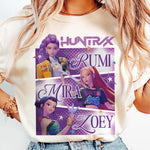Huntrix Kpop Demon Hunters Bundle Png, Kpop Idol Group Bundle Png