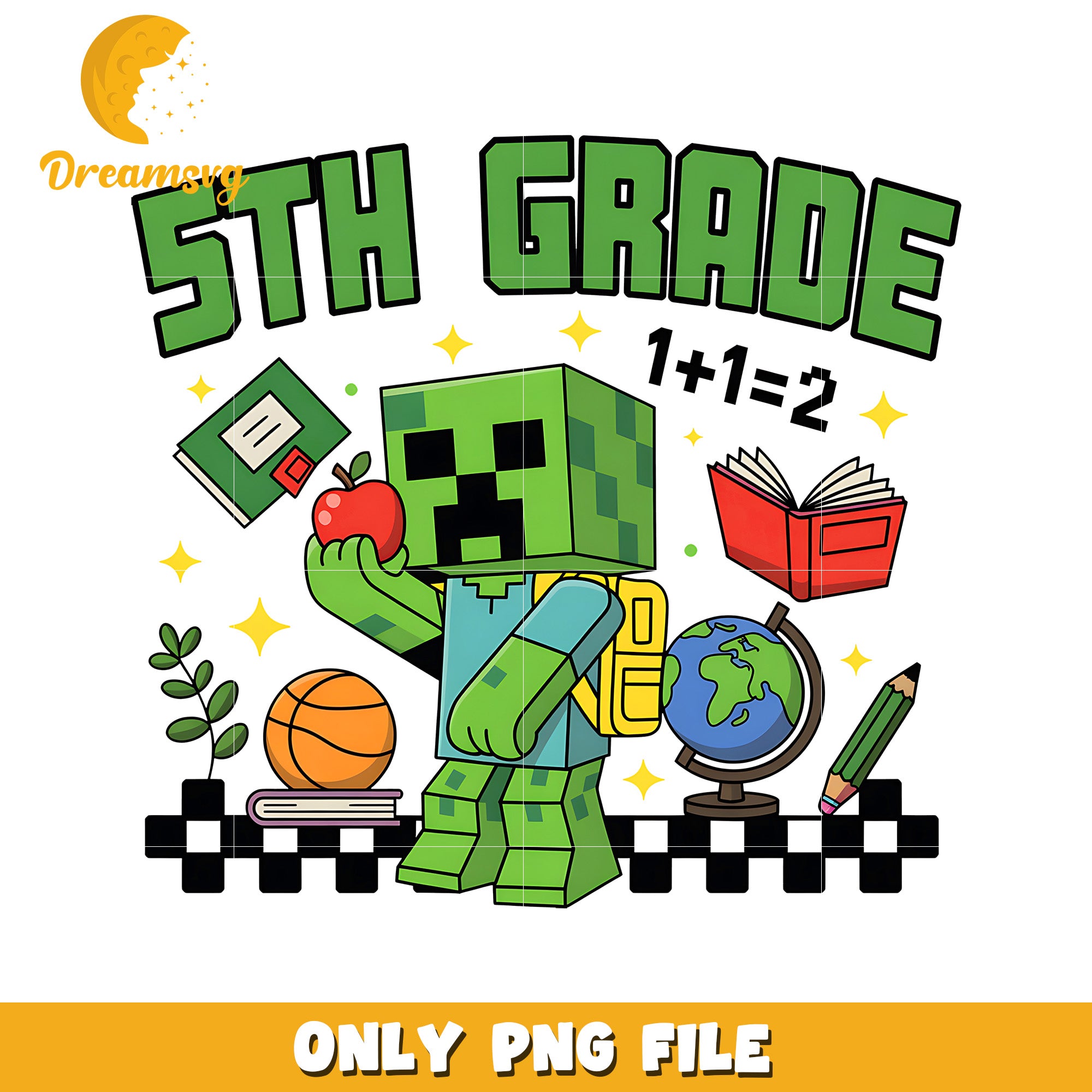 5th grade creeper png, minecraft png, minecraft games png – DreamSVG Store