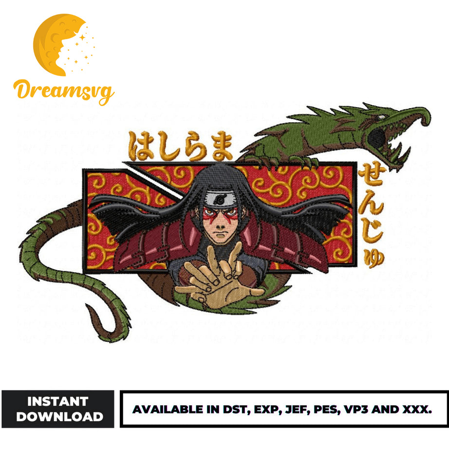 Hashirama Design Hashirama embroidery design – DreamSVG Store