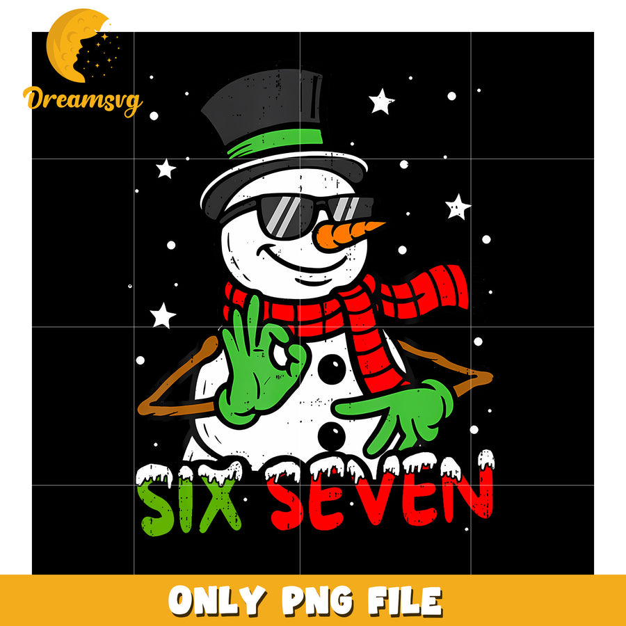 67 Meme Six Seven Snowman png, funny jokes​ png, funny memes png