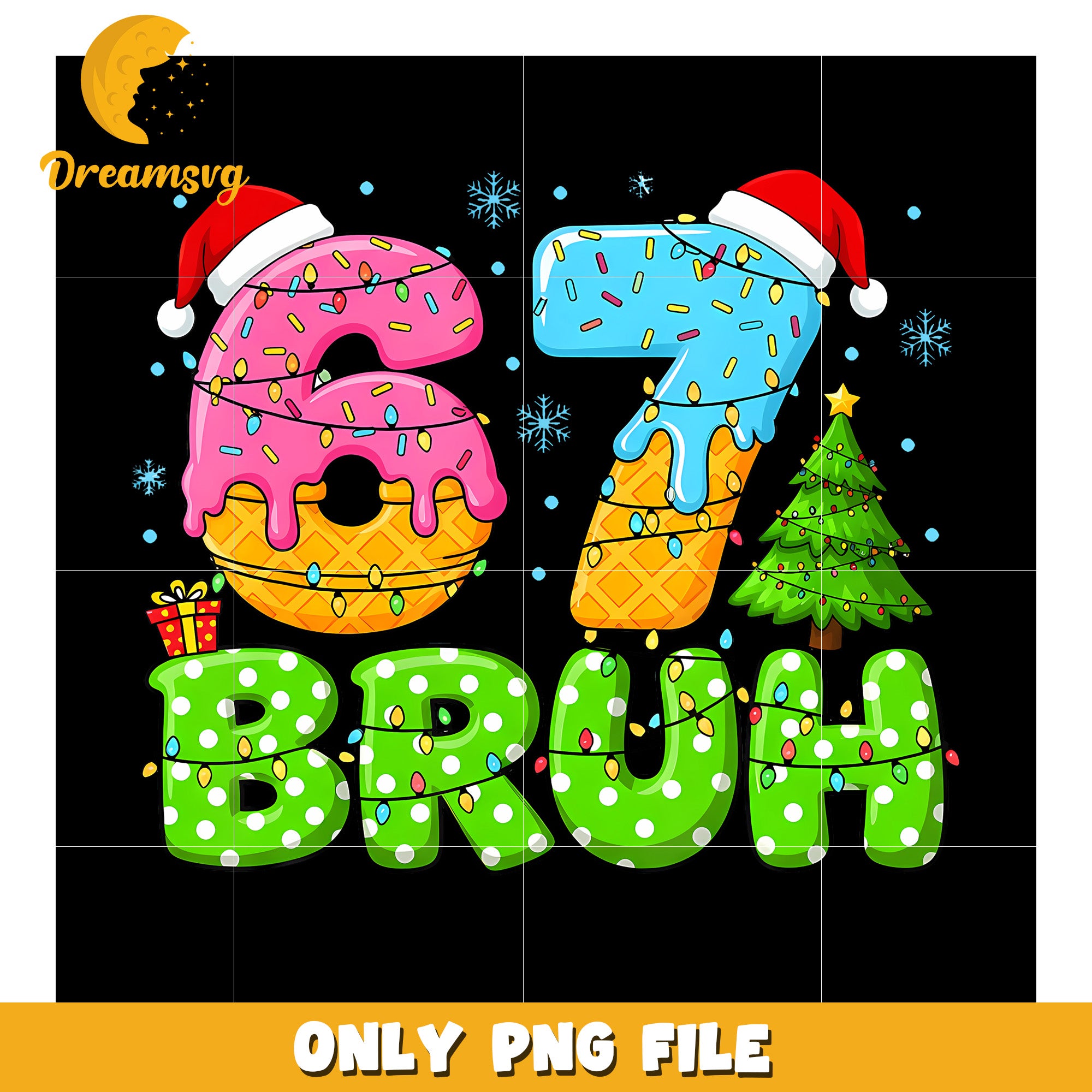 67 bruh png, six seven kid​ png, ice cream png