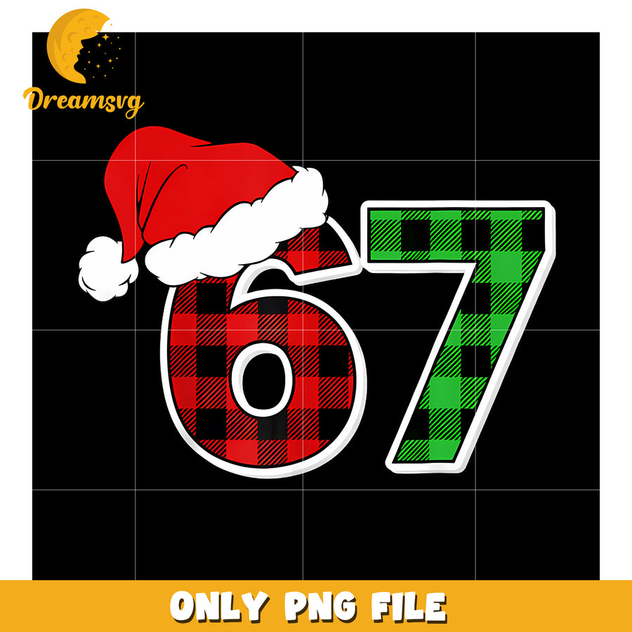 67 christmas png, christmas design png, funny saying png